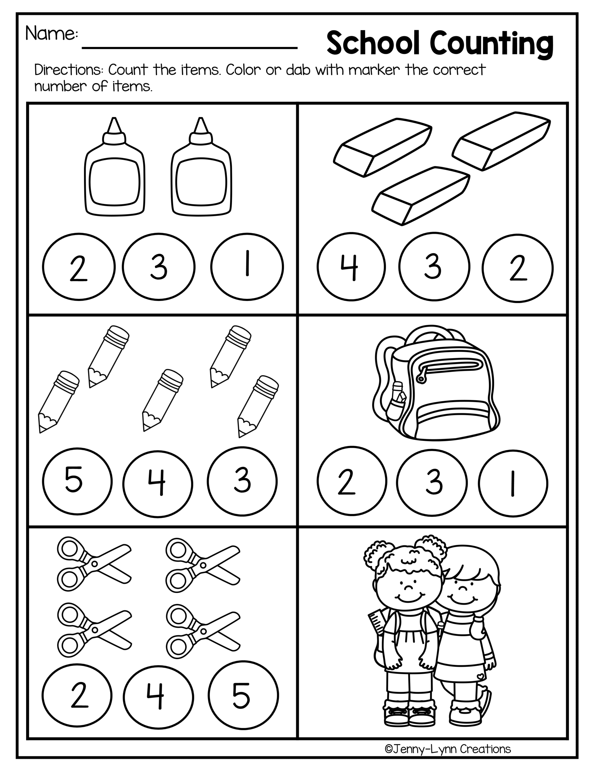 Pre K Back To School Math U0026 Literacy Pre K Back To School Math U0026 Literacy