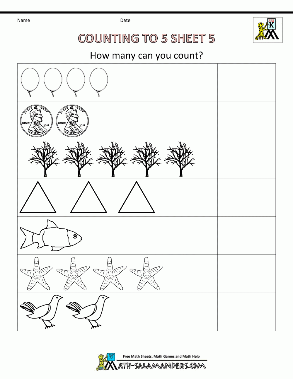 Maths Counting Worksheets For Kindergarten Maths Counting Worksheets For Kindergarten