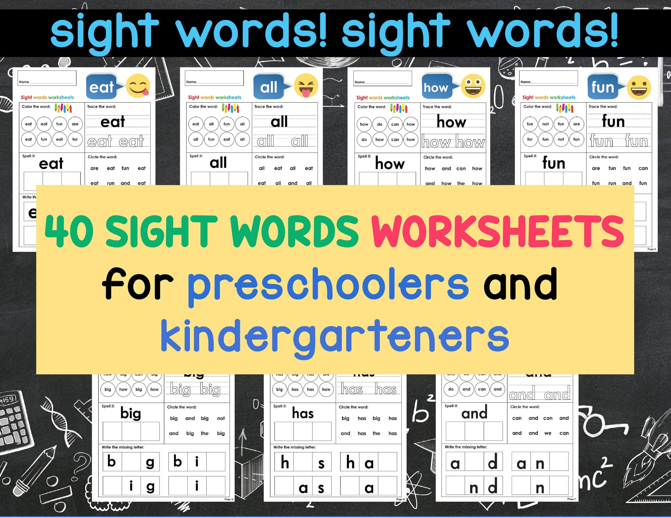 Kindergartener Kindergarten Sight Words Worksheets Pdf Kindergartener Kindergarten Sight Words Worksheets Pdf