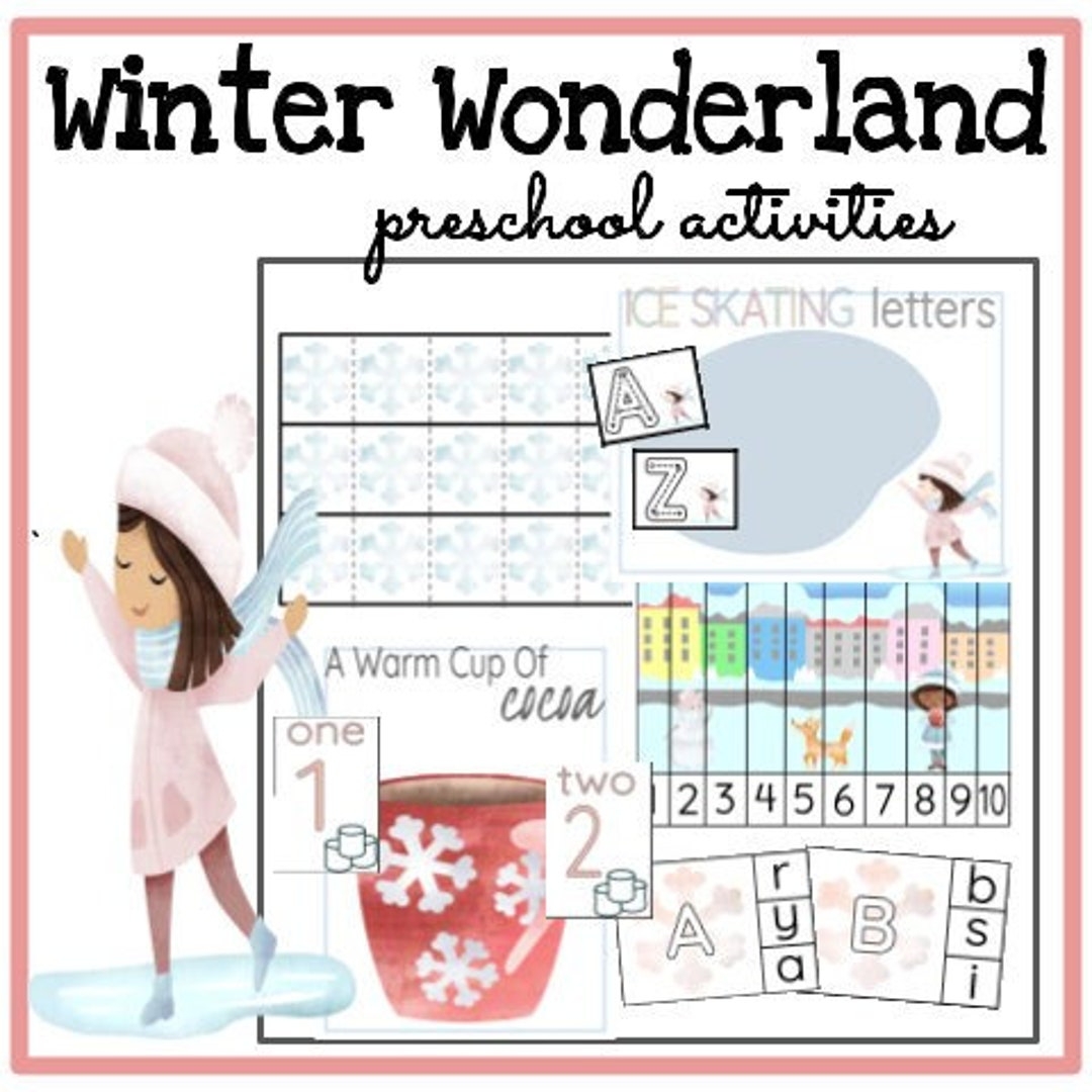 Preschool Winter Wonderland Activities Preschool Printable 