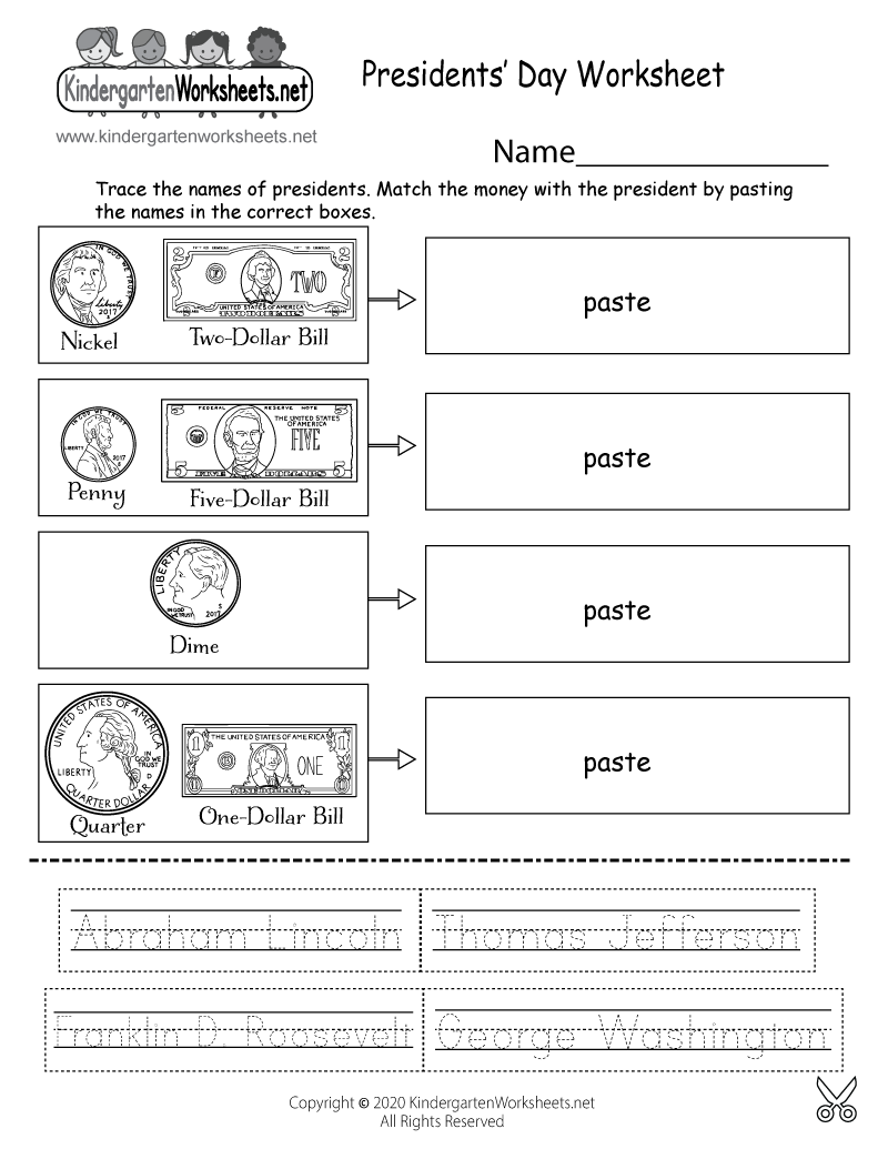 Presidents Day Worksheet Free Printable Digital U0026 PDF