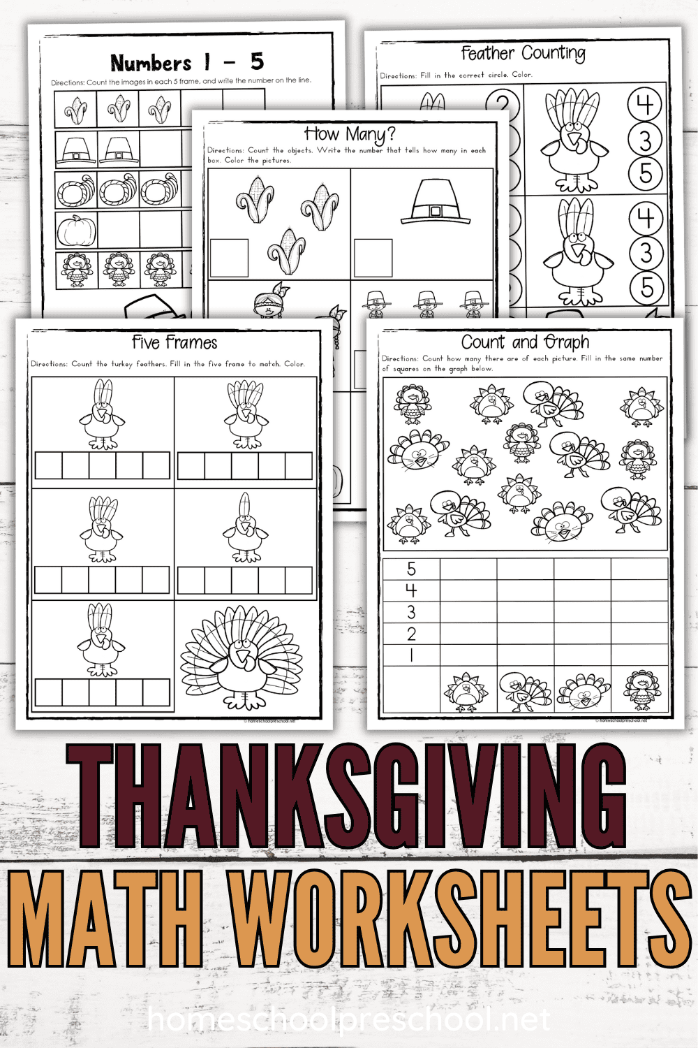 Turkey Math Worksheet Kindergarten Turkey Math Worksheet Kindergarten