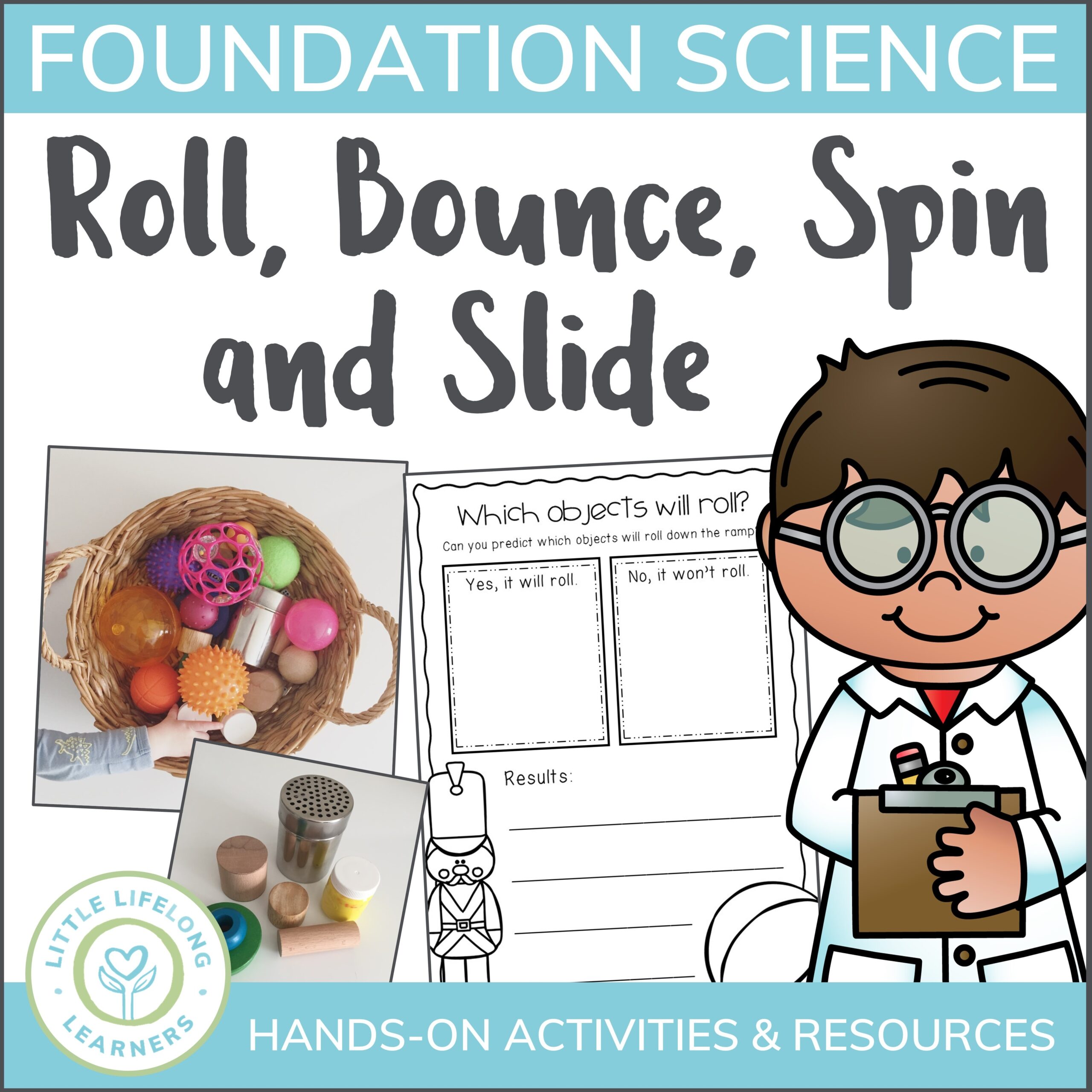 Kindergarten How Things Move Free Worksheets