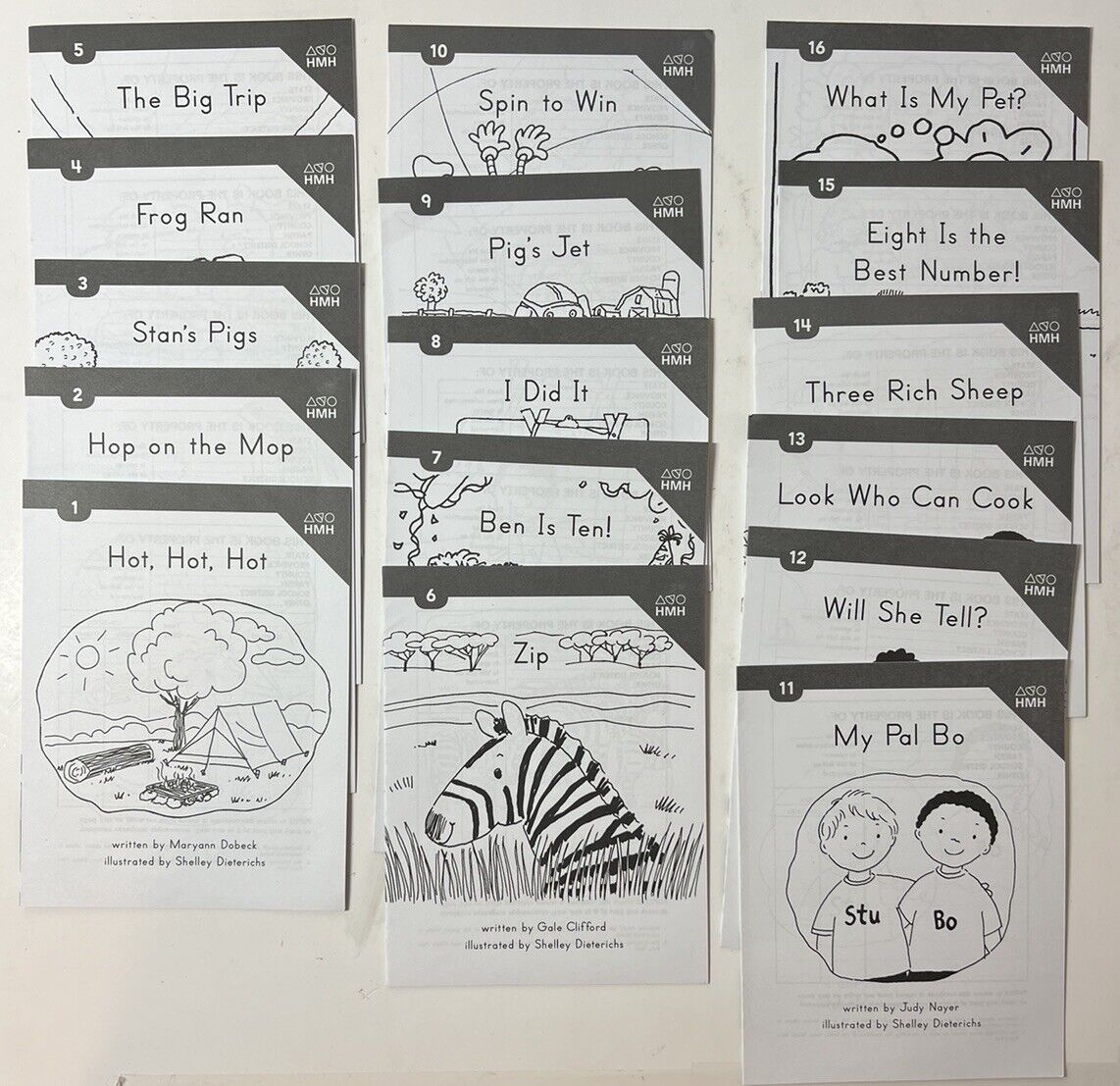 Saxon Phonics And Spelling K Kindergarten 2022 Decodeable Readers SET 1 16 New Saxon Phonics And Spelling K Kindergarten 2022 Decodeable Readers SET 1 16 New