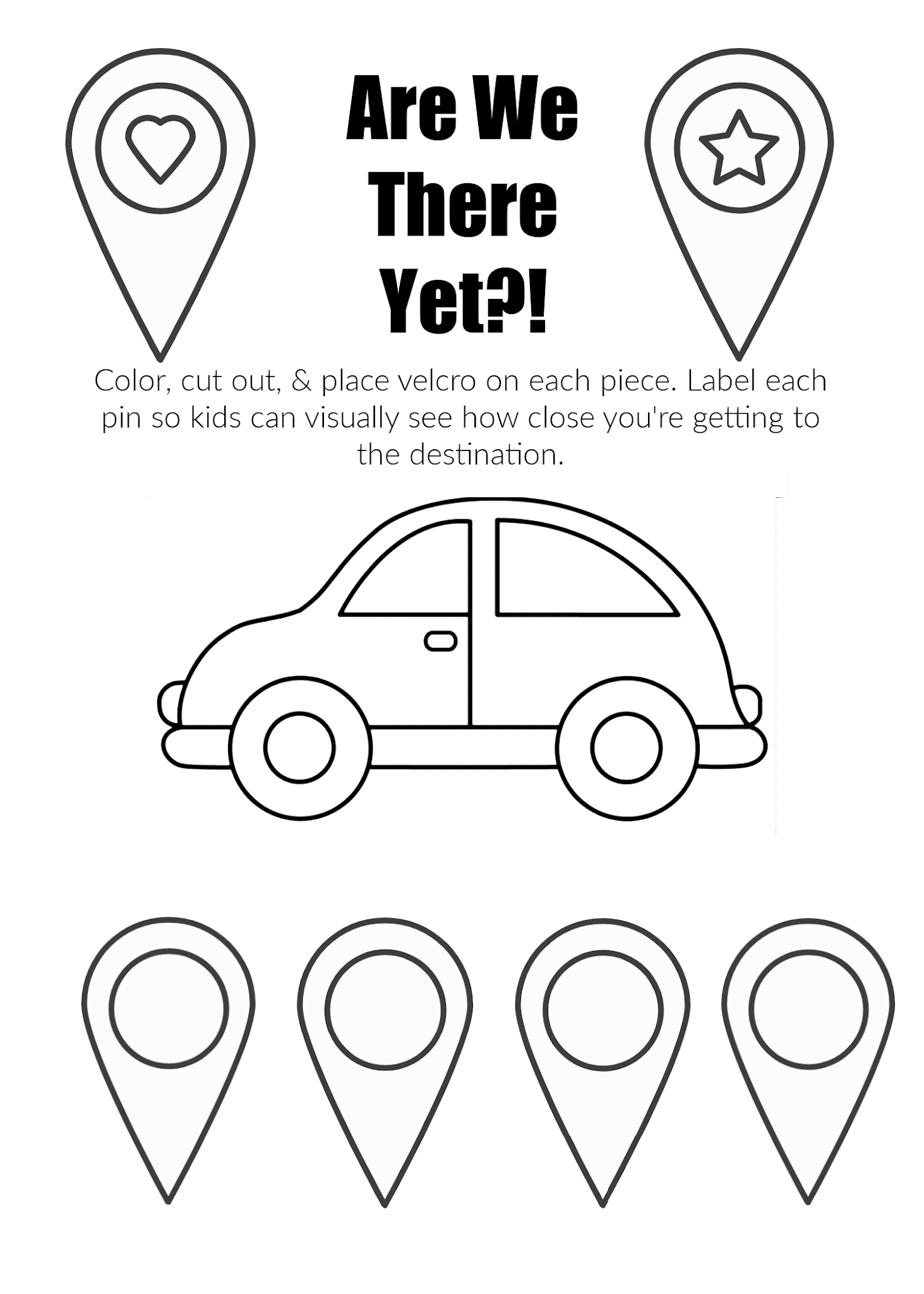 Screen Free Road Trip Games Plus Free Printables Nanny To Mommy Worksheets Library