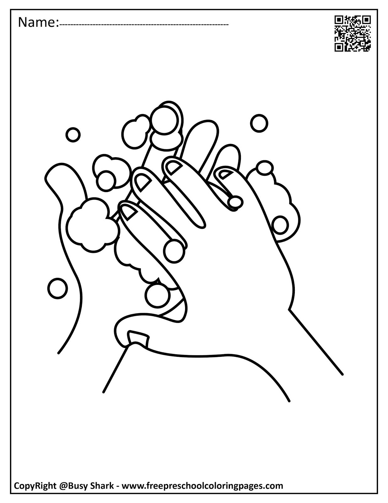 Free Worksheet For Kindergarten Hand Washing Free Worksheet For Kindergarten Hand Washing