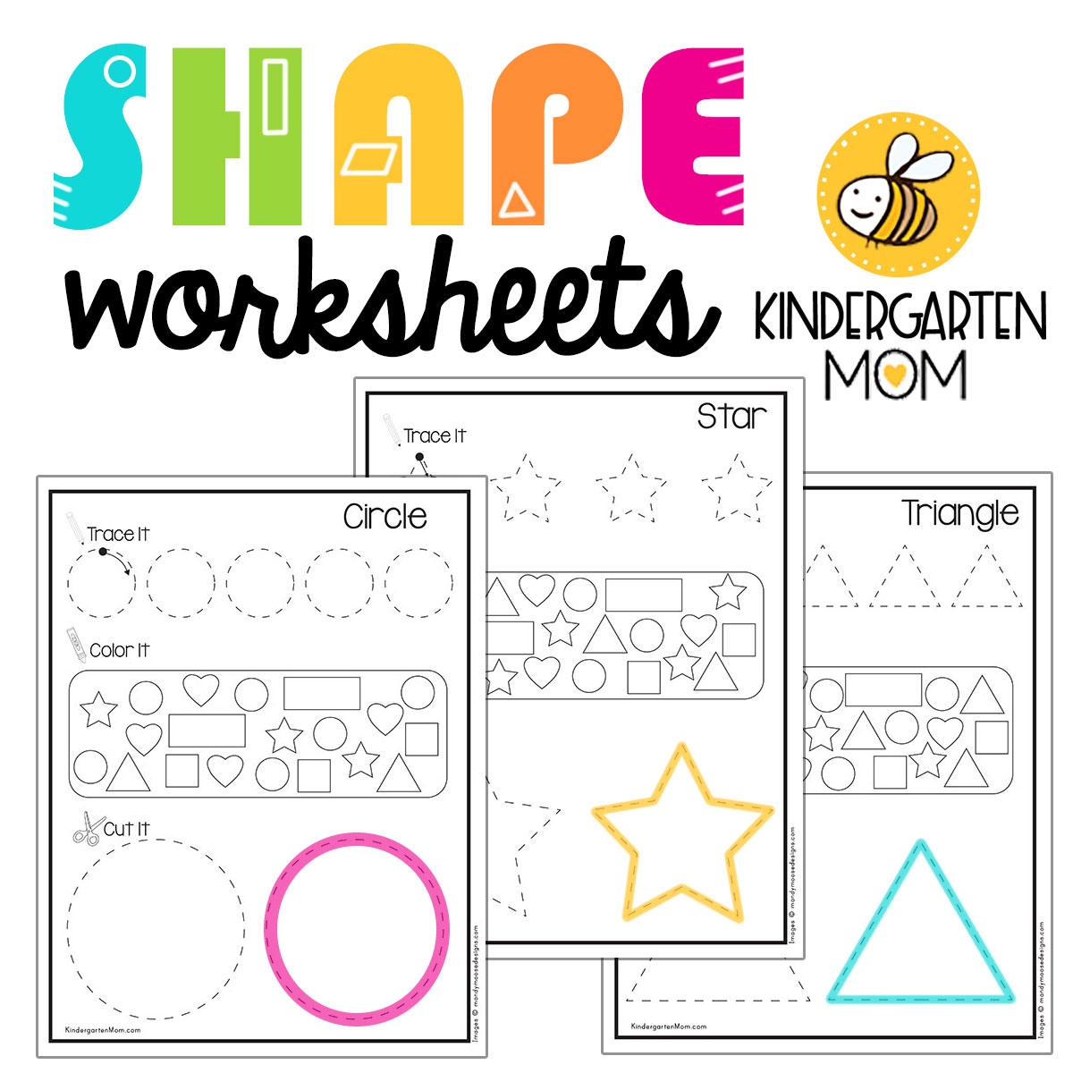 Shapes Archives Kindergarten Mom