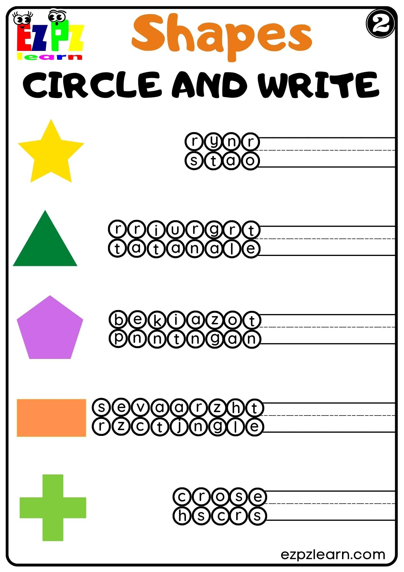 Esl Math Worksheets Kindergarten