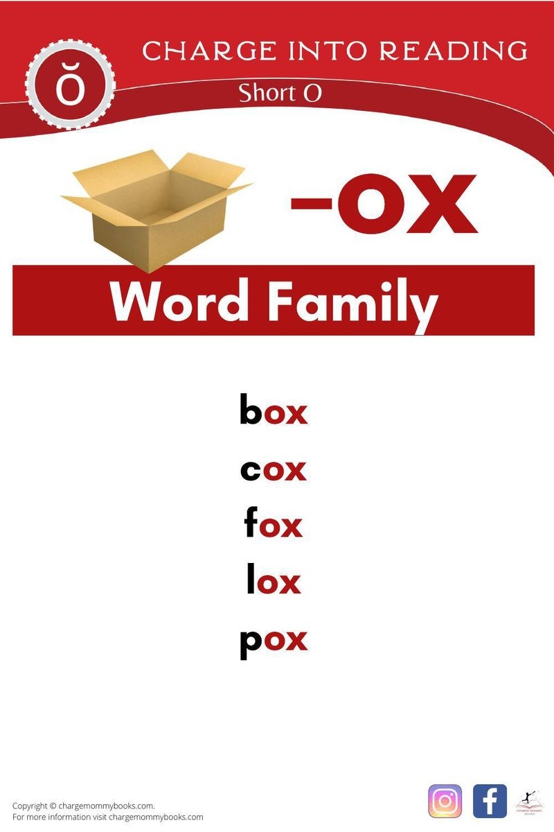 Short O Sounds Word Families Decodable Passages U0026 Activities