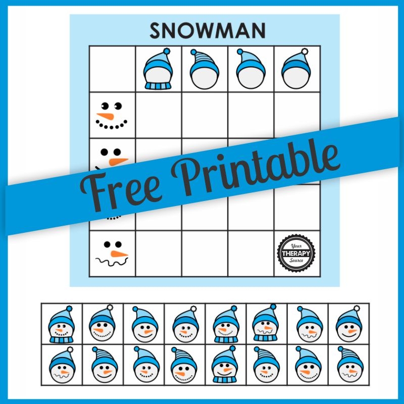 Winter Themed Math Worksheets For Kindergarten