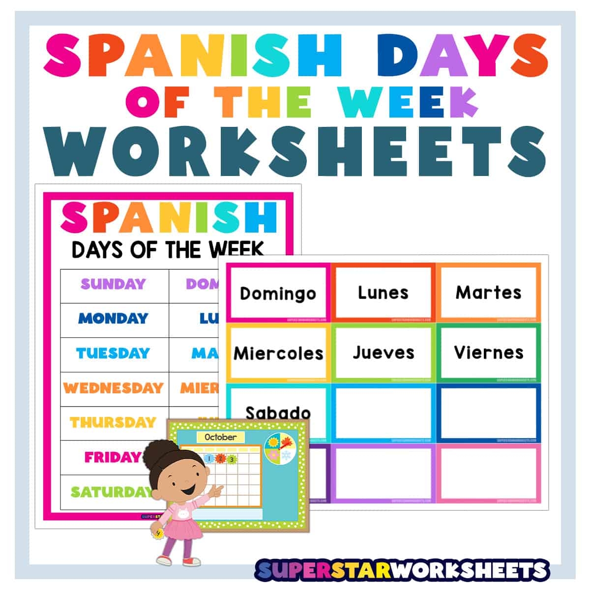 Spanish Math Worksheets For Kindergarten
