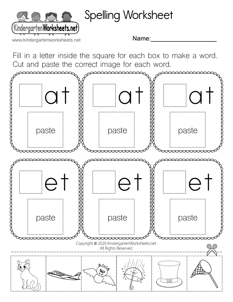 Spelling Three Letter Words Worksheet Free Printable Digital U0026 PDF