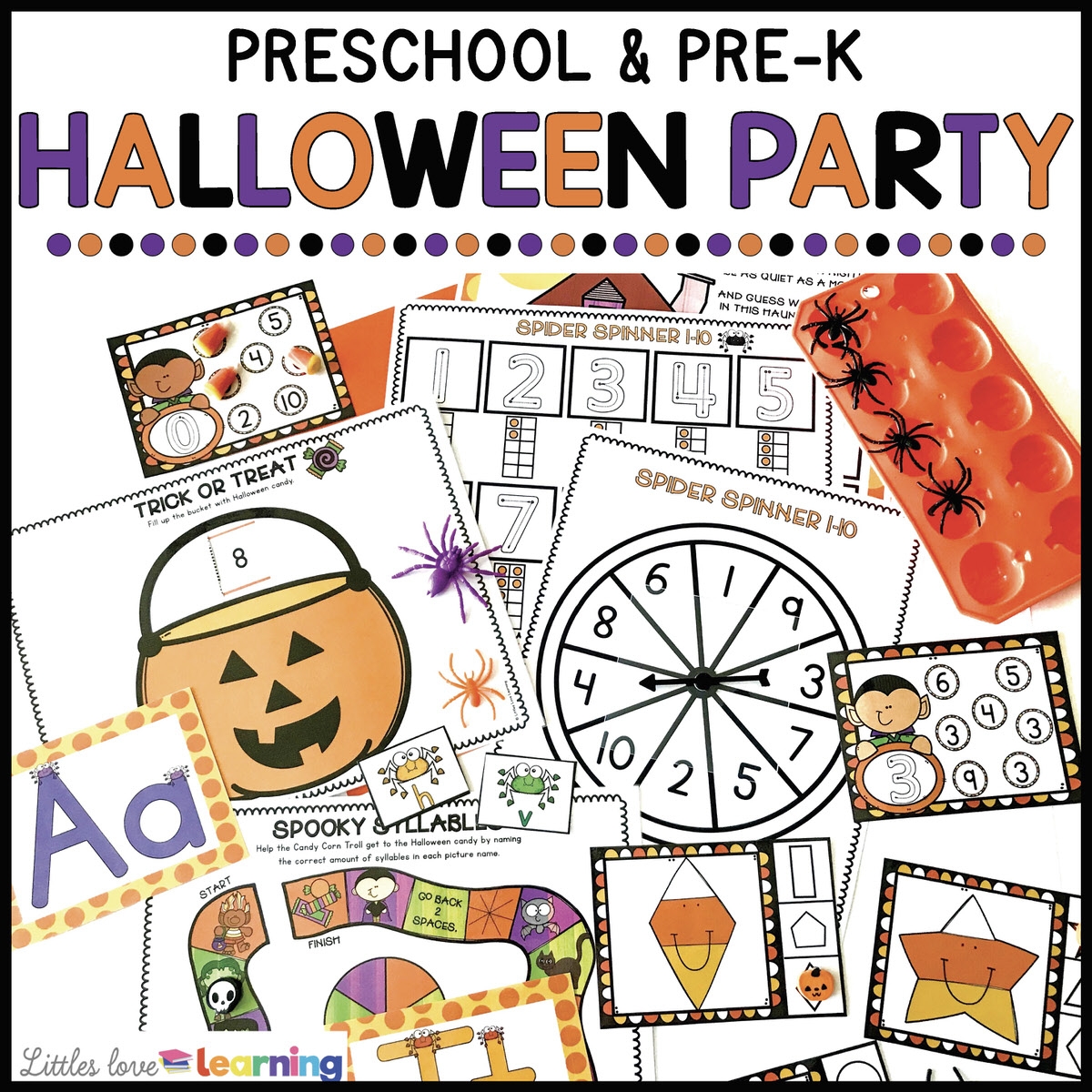 Spooktacular Halloween Preschool Pack Math U0026 Literacy Printables Spooktacular Halloween Preschool Pack Math U0026 Literacy Printables