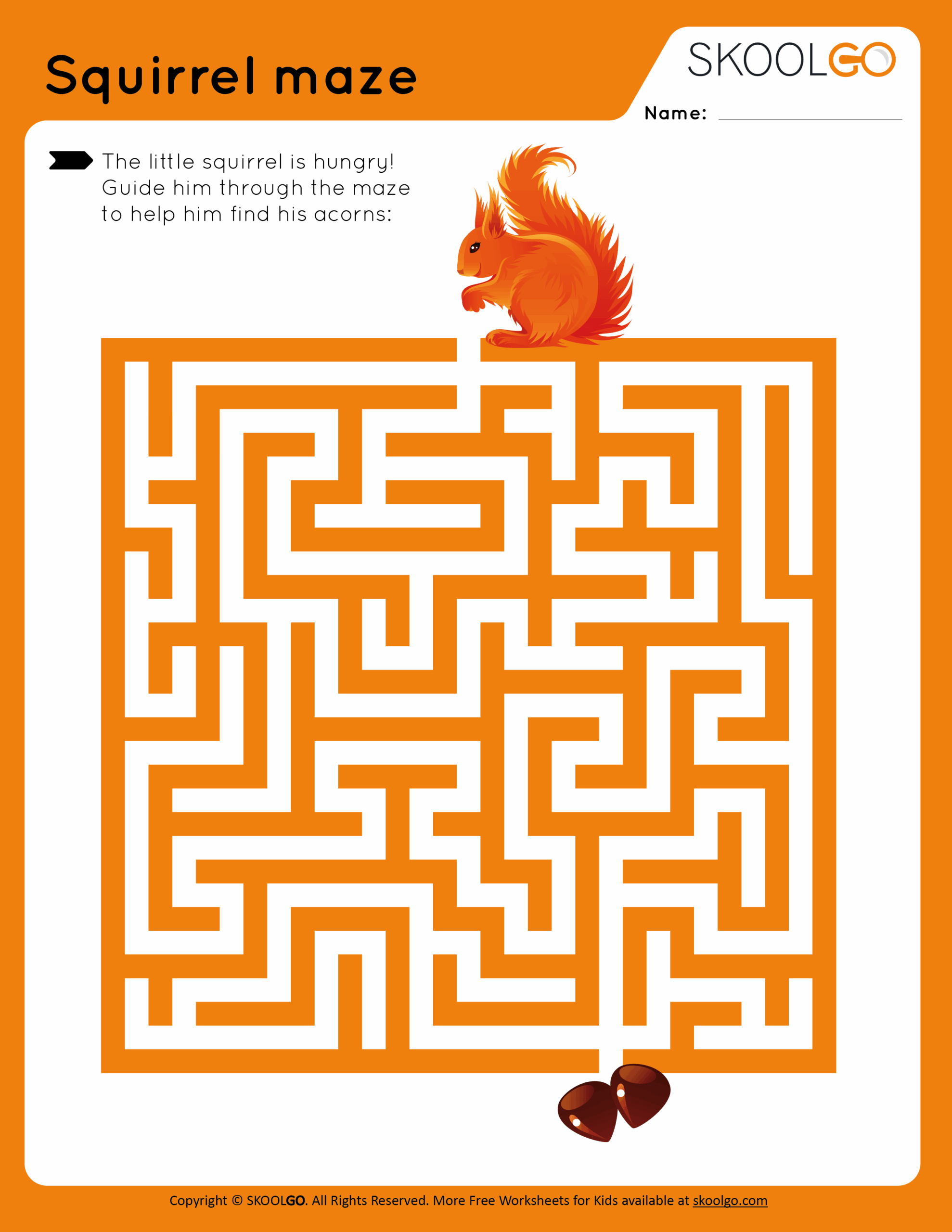 Squirrel Maze SKOOLGO