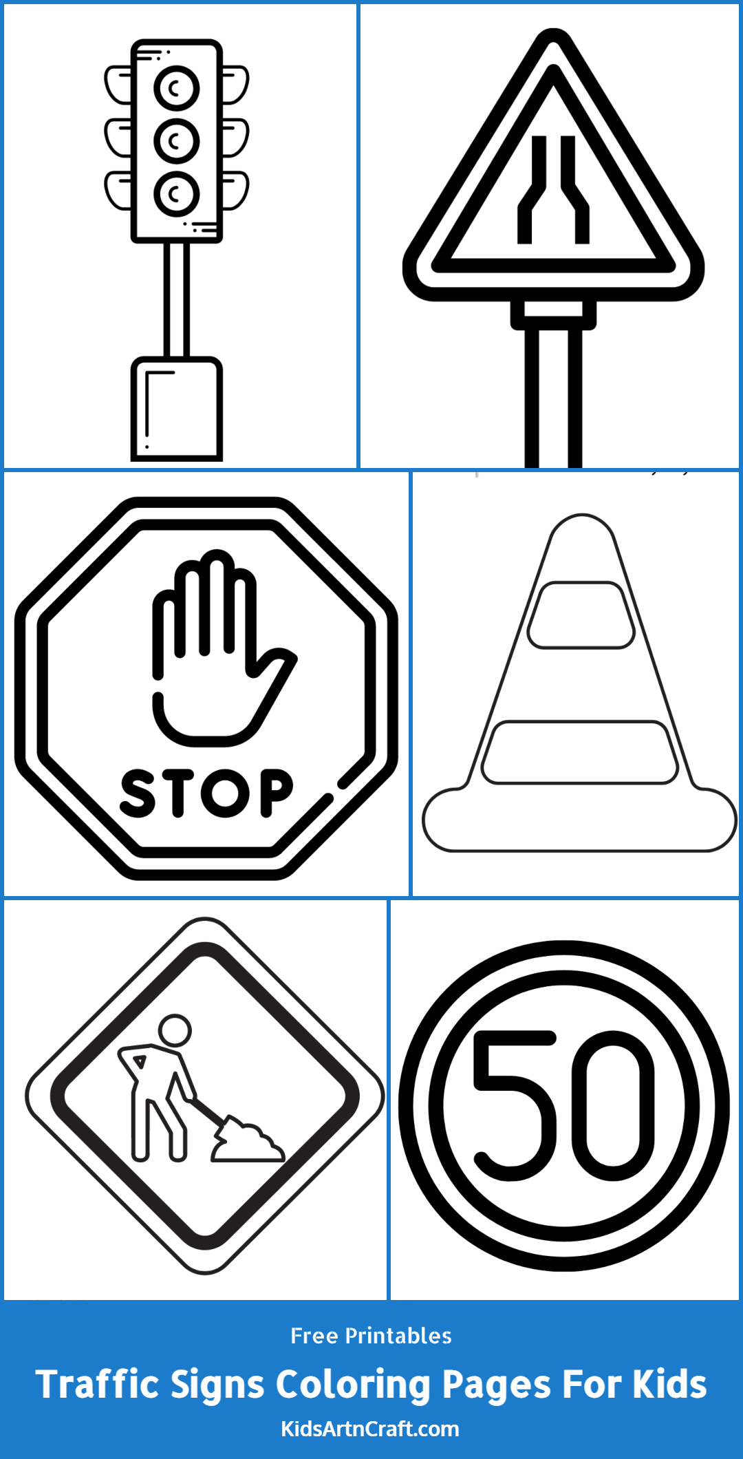 Printable Road Safety Worksheets For Kindergarten
