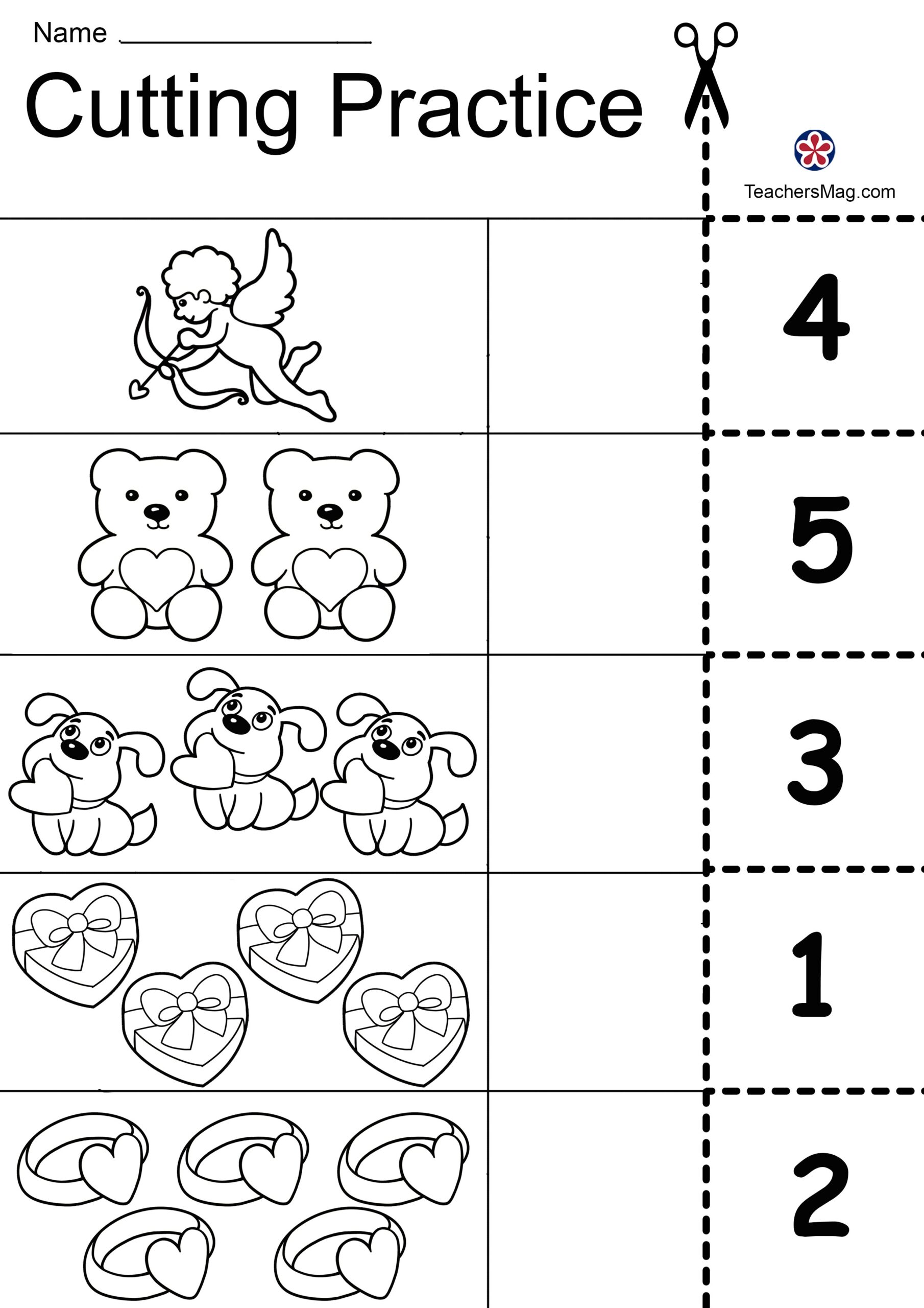 Free Kindergarten Valentine Worksheets Free Kindergarten Valentine Worksheets