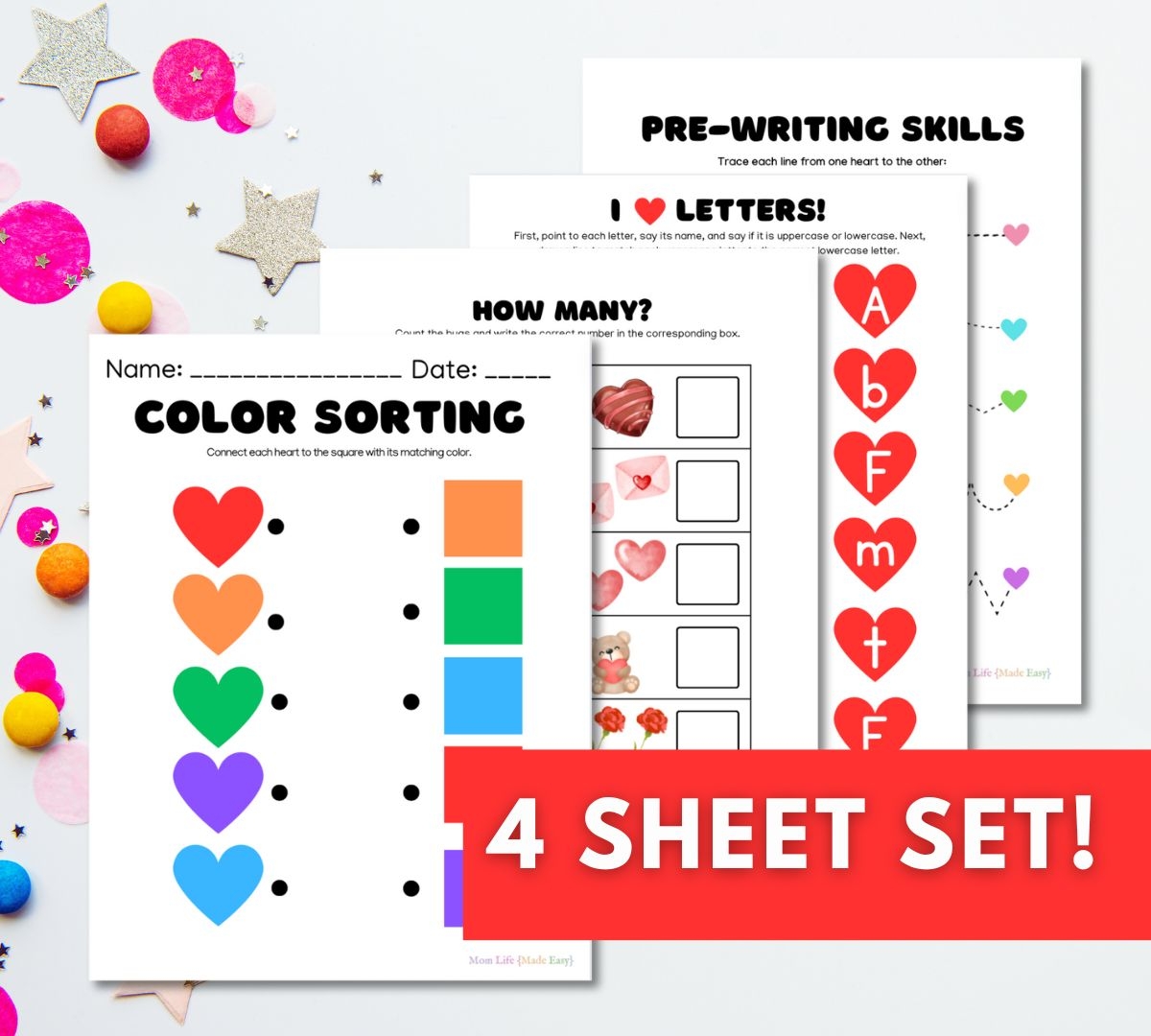 Valentine Worksheets For Kindergarten Free Valentine Worksheets For Kindergarten Free