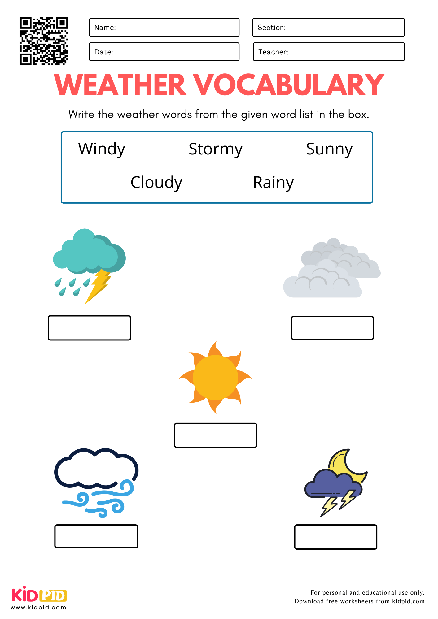 Kindergarten Weather Worksheets Free Kindergarten Weather Worksheets Free