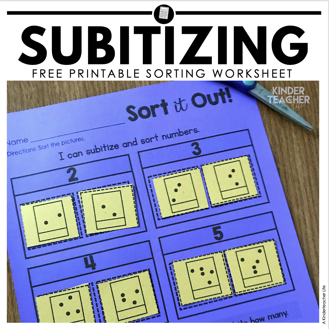 What Is Subitizing And How To Teach It A Kinderteacher Life