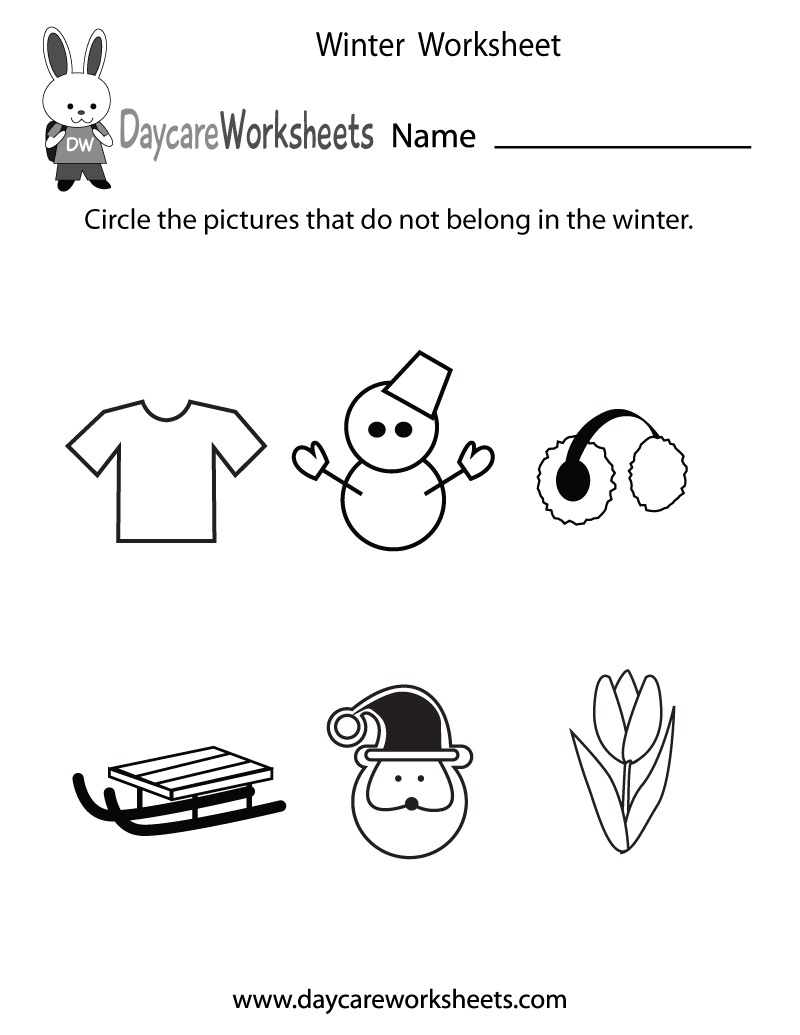 Winter Activities For Kindergarten FREE The Printable Princess 