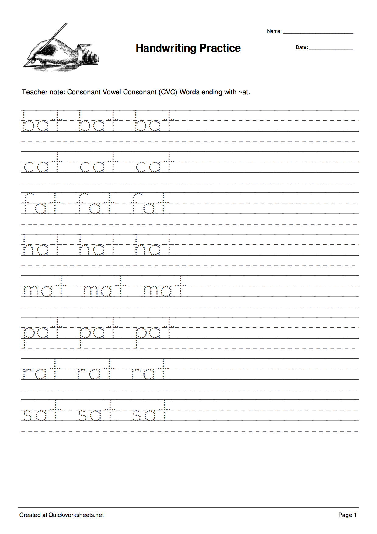 Free Online Worksheet Generator Kindergarten