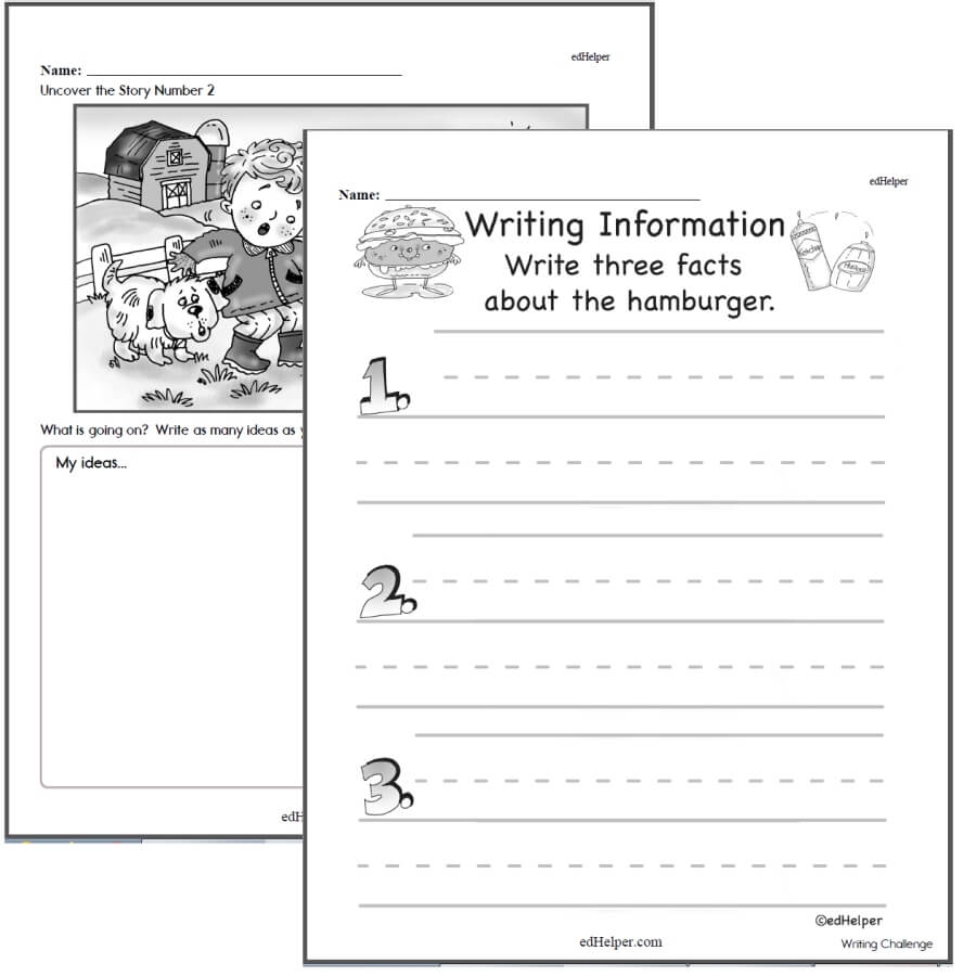 Free Printable Writing Worksheet For Kindergarten Free Printable Writing Worksheet For Kindergarten