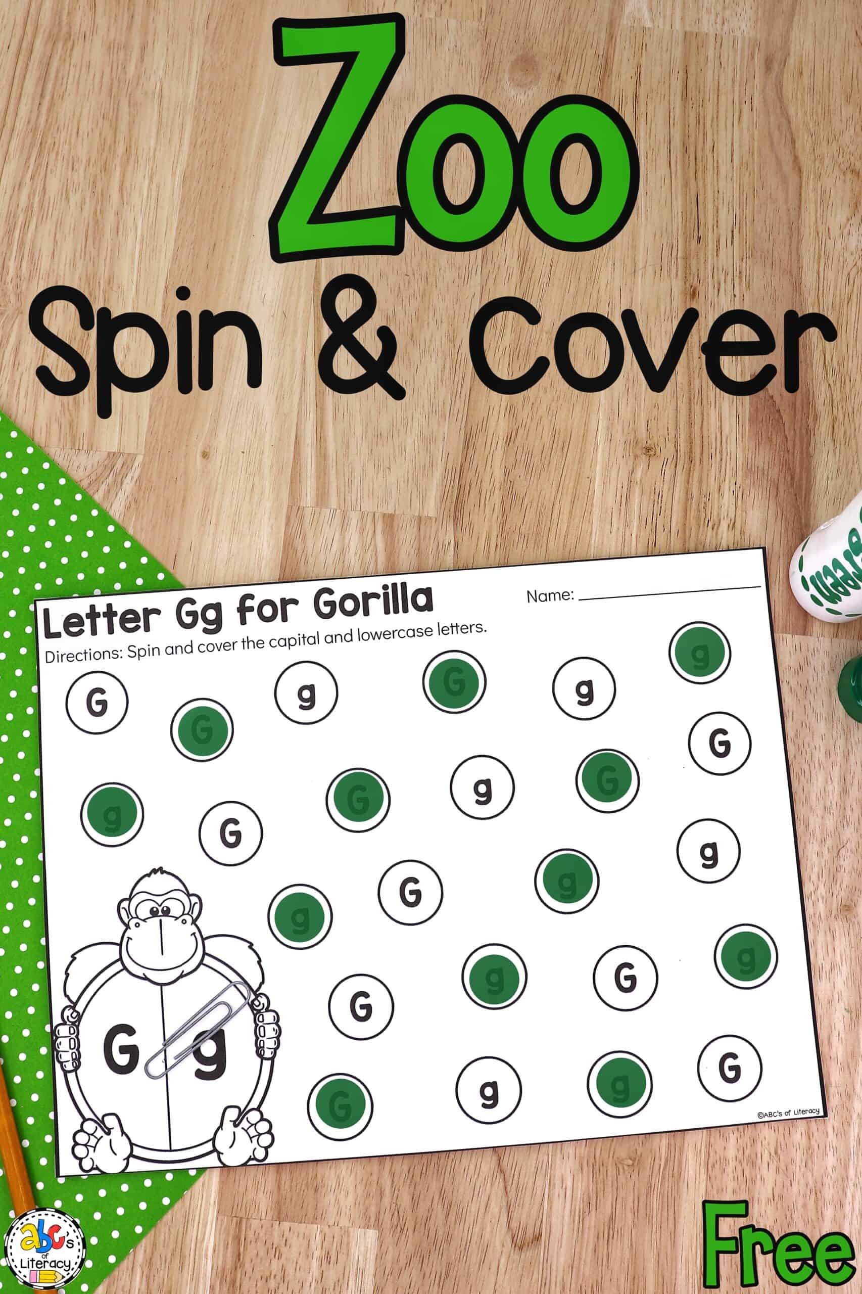 Zoo Preschool Worksheets