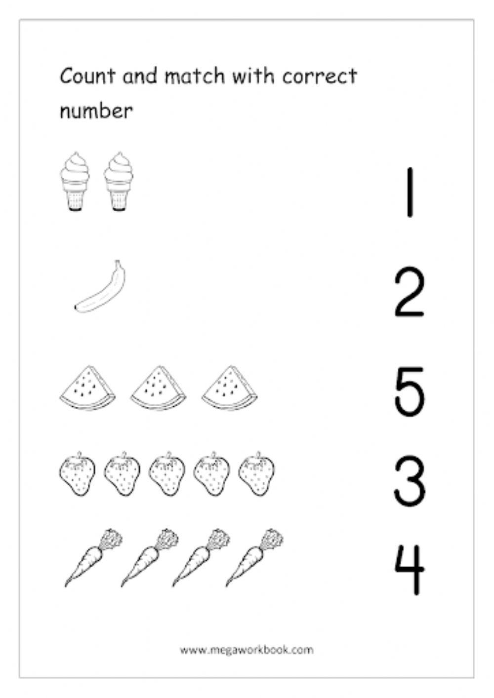 1 1 Correspondence Worksheets Printable 1 1 Correspondence Worksheets Printable