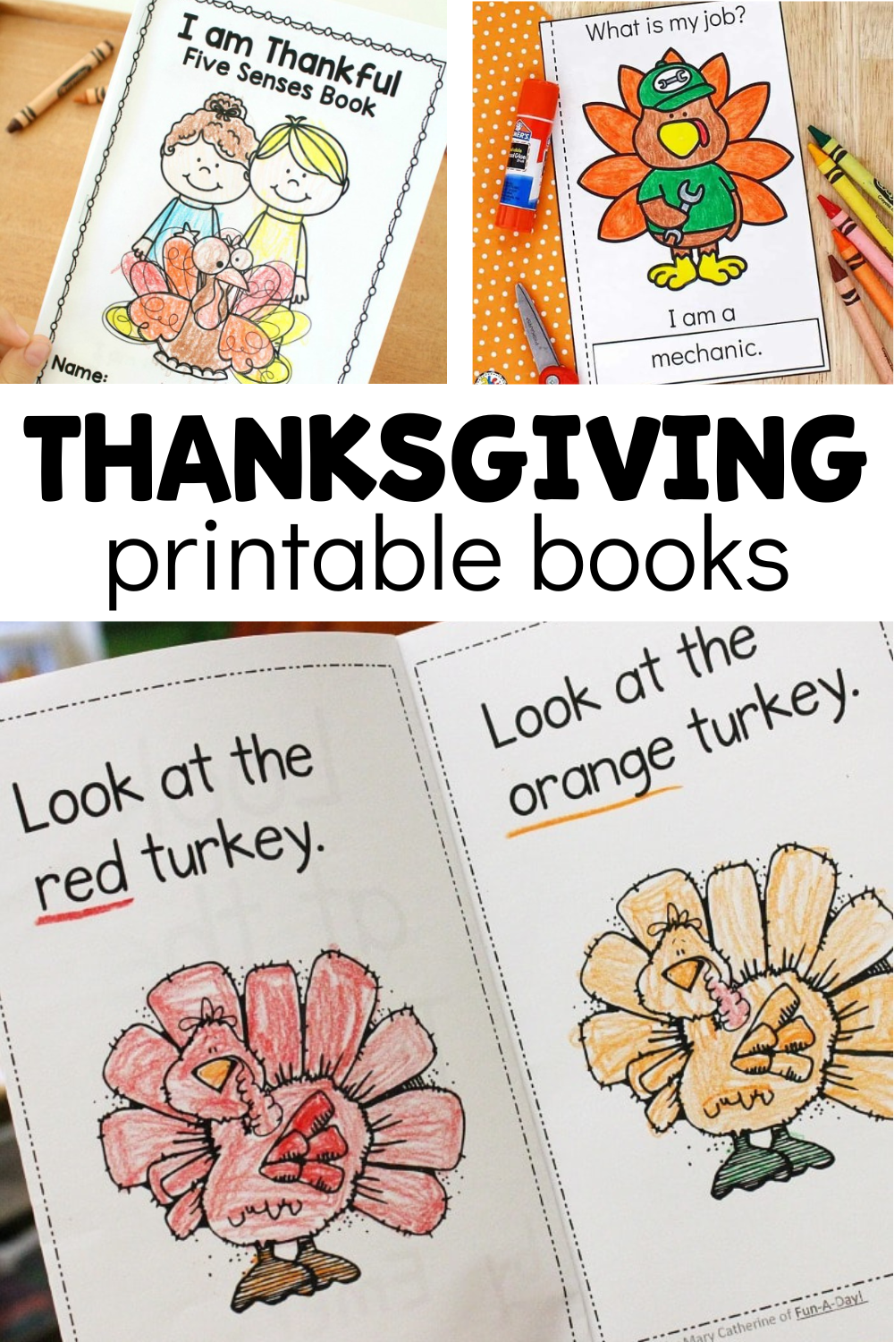 Free Thanksgiving Printable Books Preschool Free Thanksgiving Printable Books Preschool