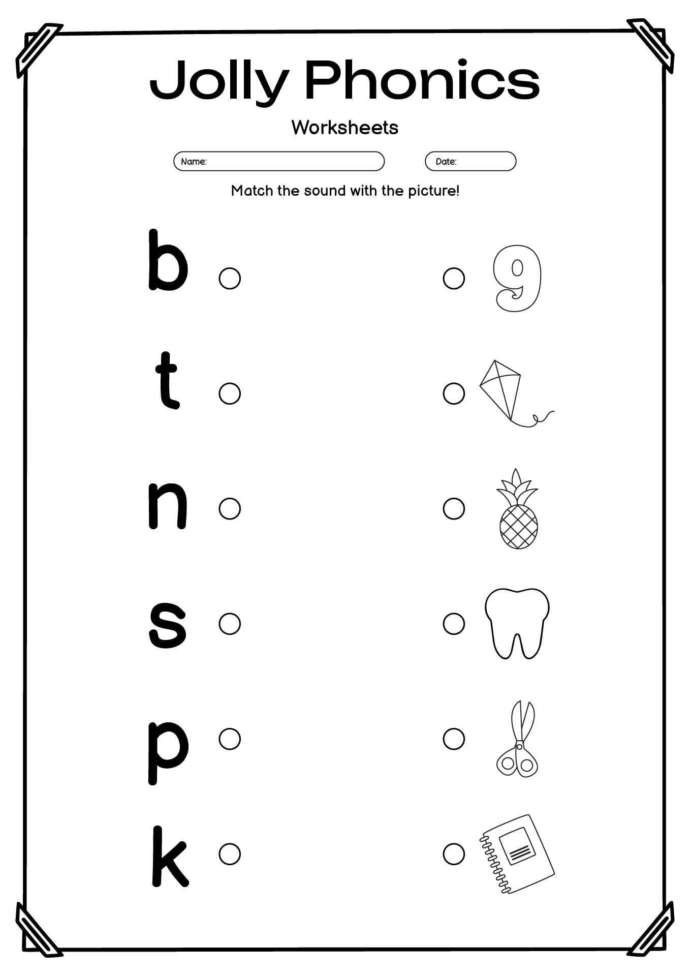 Jolly Phonics Worksheets For Preschoolers Jolly Phonics Worksheets For Preschoolers