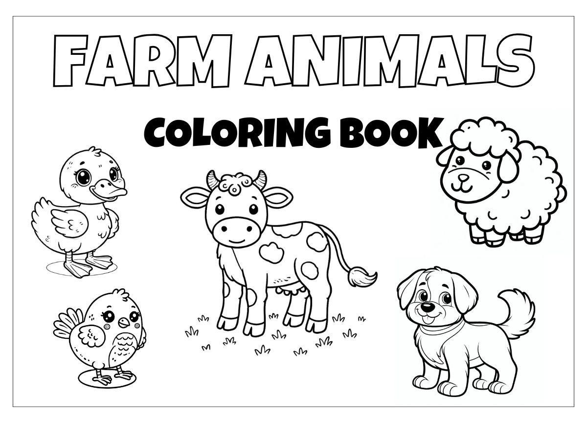 Free Farm Animal Printable Preschool Free Farm Animal Printable Preschool