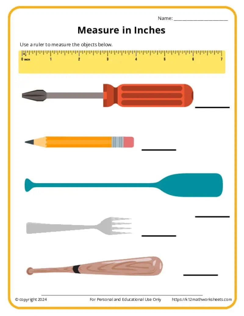 Free Printable 2nd Grade Measuring Worksheets Free Printable 2nd Grade Measuring Worksheets