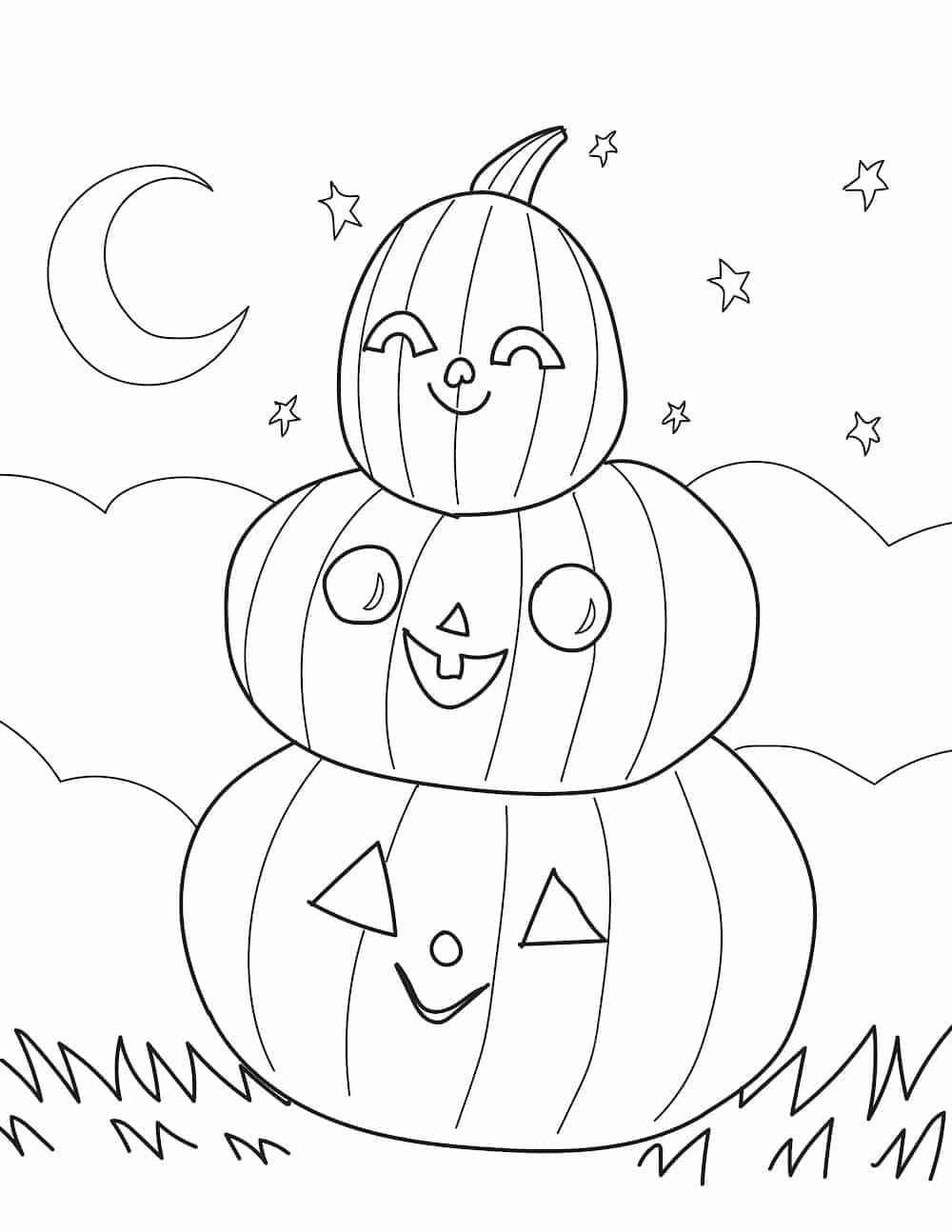 Fall Preschool Coloring Pages Printable Fall Preschool Coloring Pages Printable