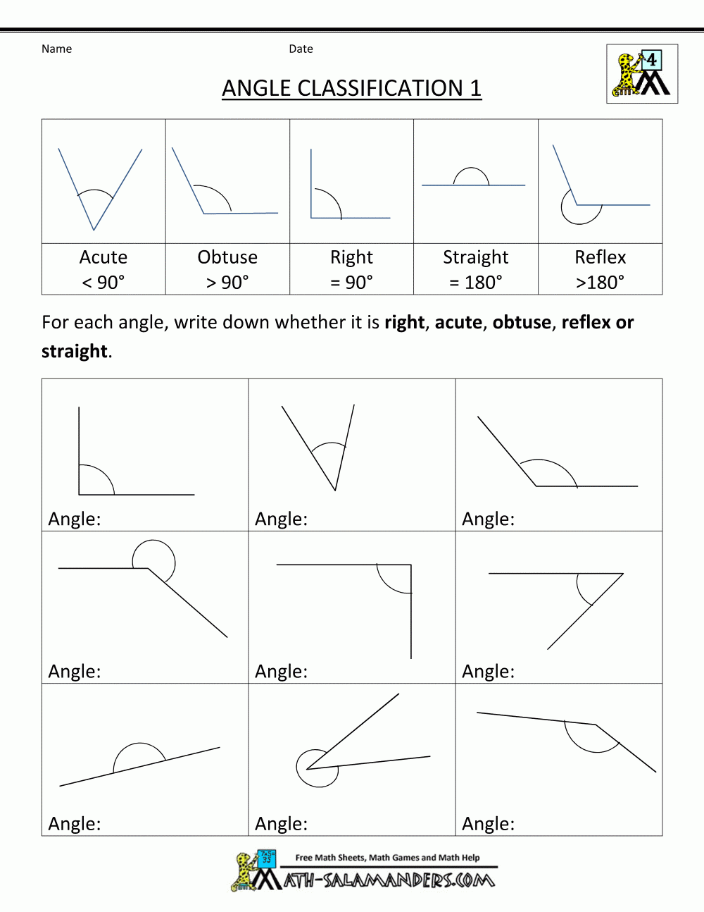 Free Printable Fourth Grade Geometry Worksheets Free Printable Fourth Grade Geometry Worksheets