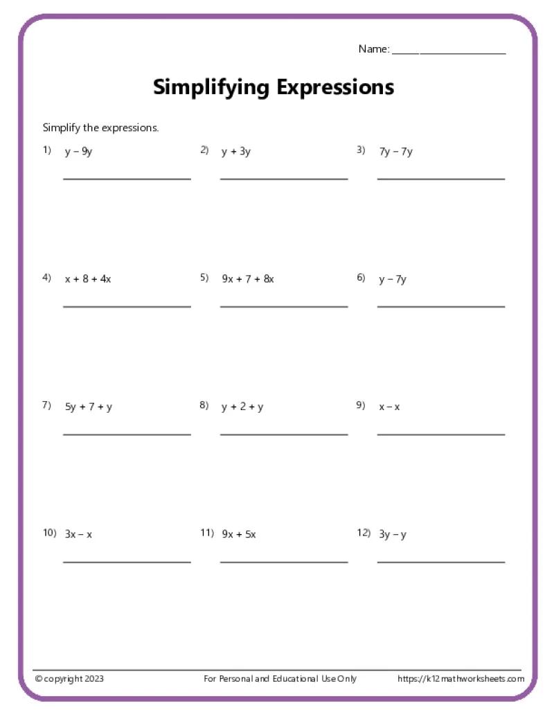 Free Printable Worksheets For 6th Grade Free Printable Worksheets For 6th Grade