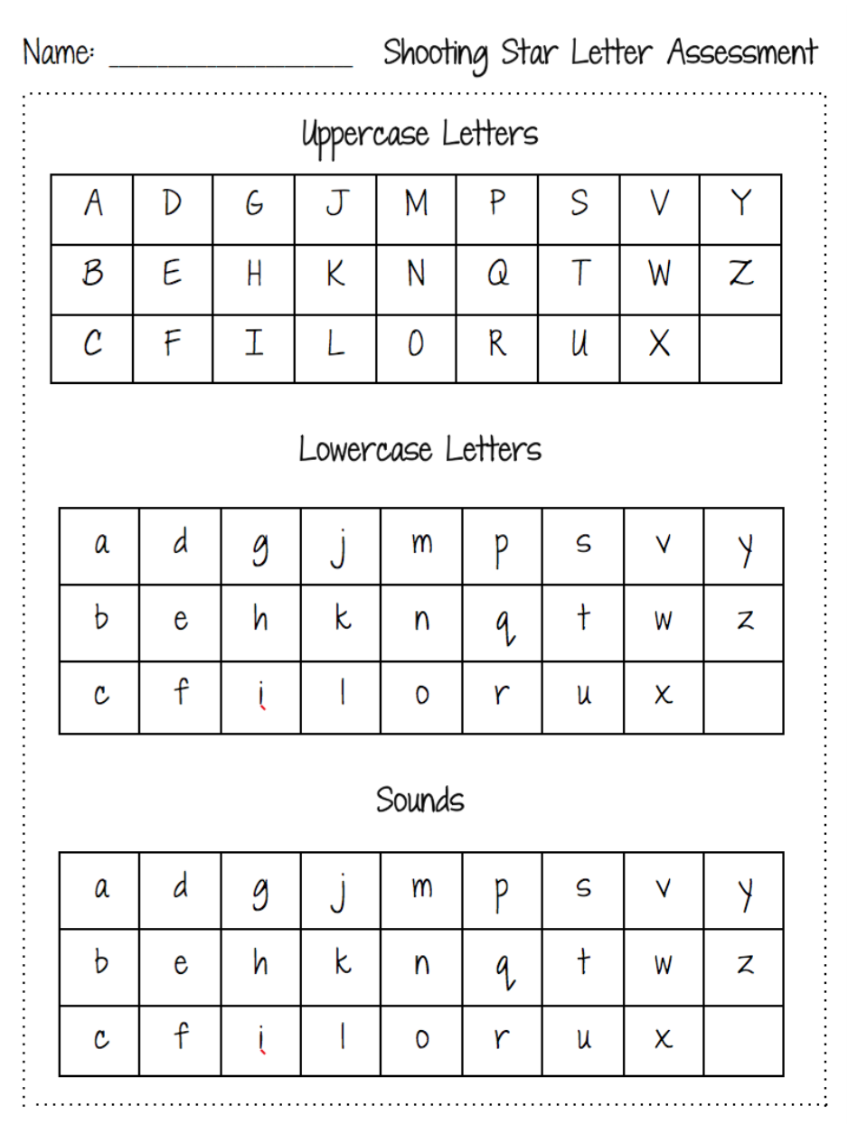 Alphabet Mixed Up Worksheet