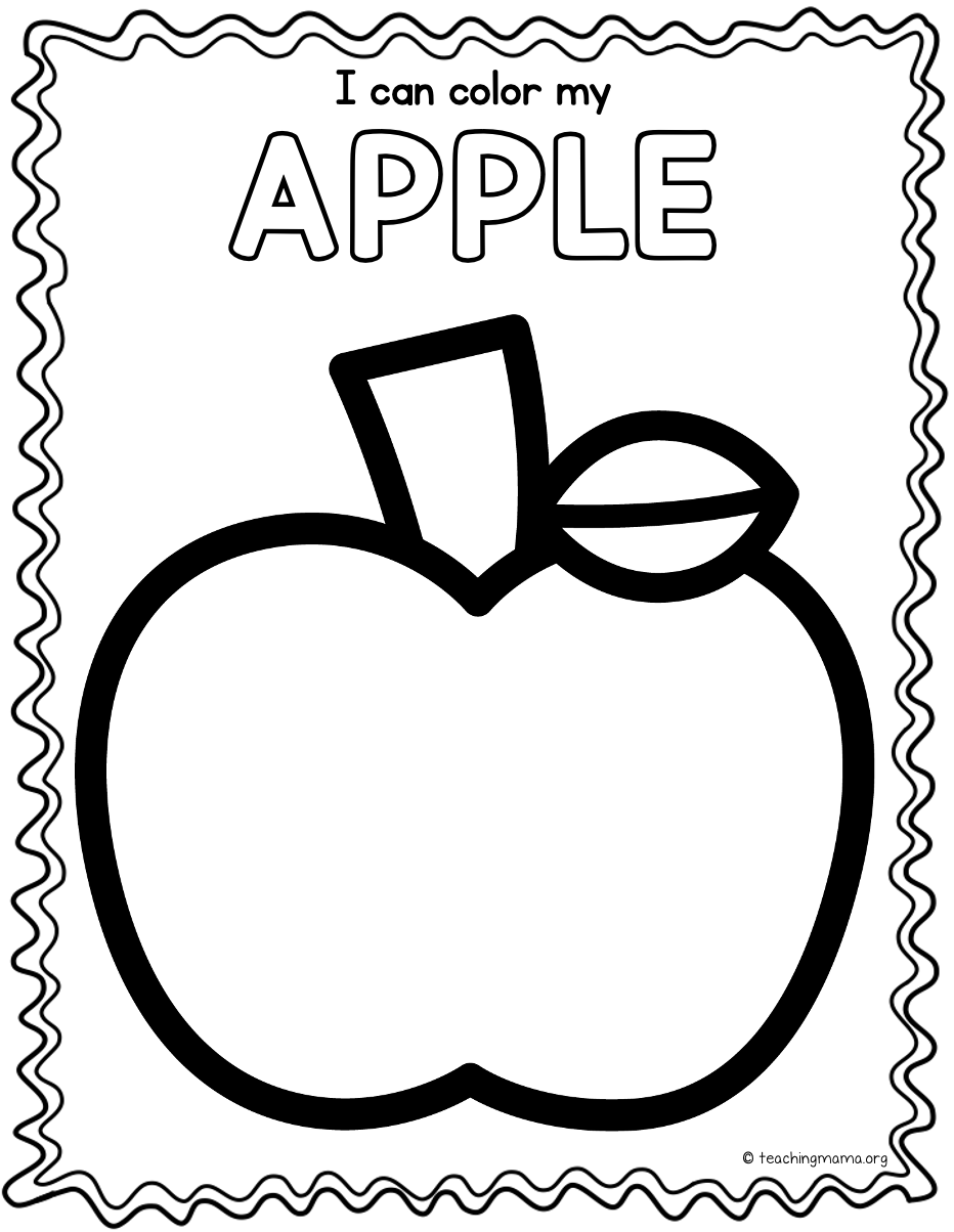 Free Printable Preschool Apple Worksheets Free Printable Preschool Apple Worksheets