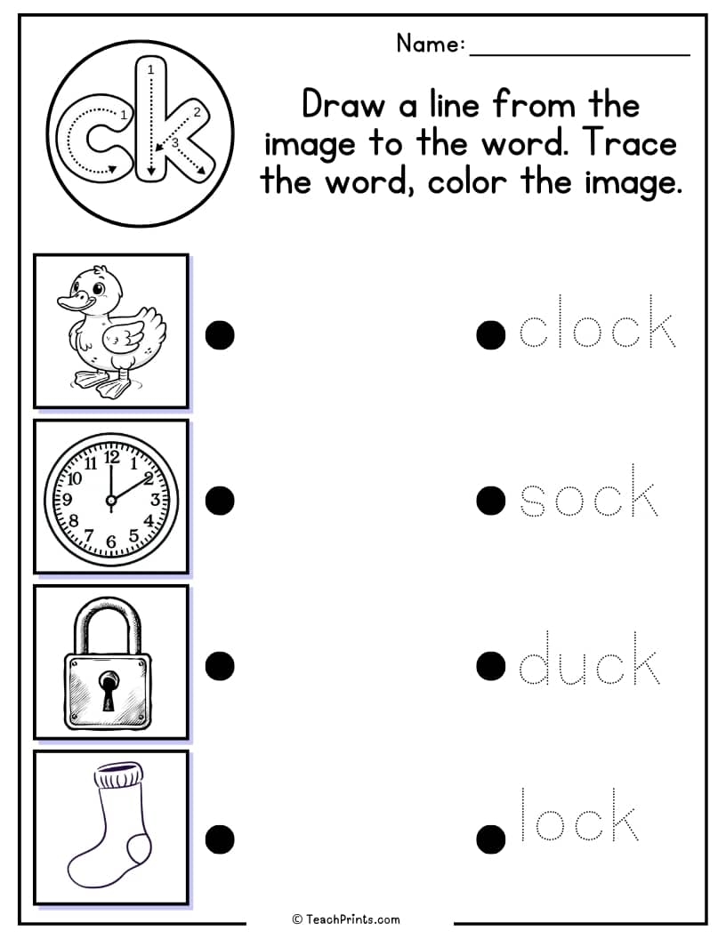 Free Ck Worksheets For Kindergarten Free Ck Worksheets For Kindergarten