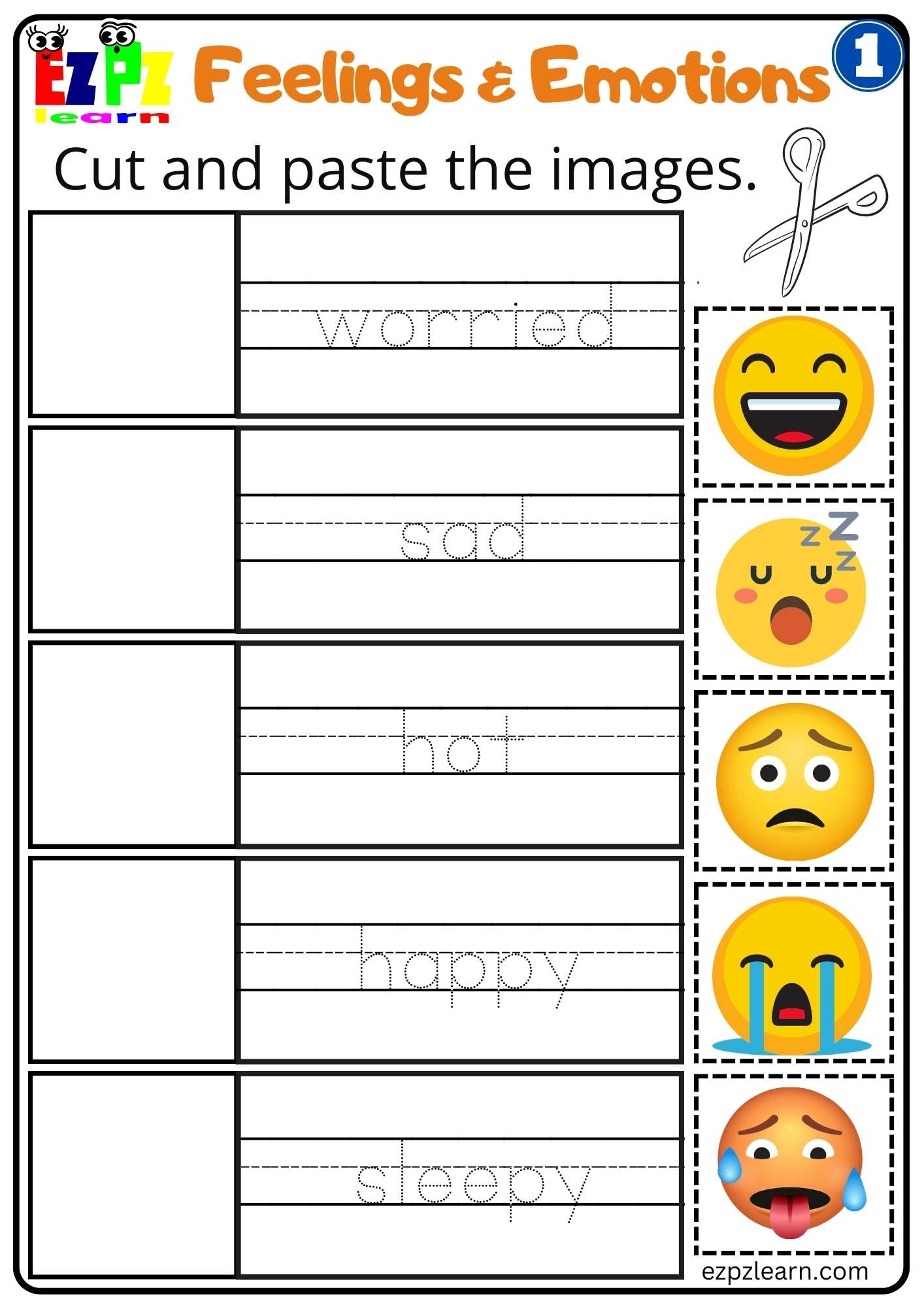 Emotions Worksheet Free Printables Emotions Worksheet Free Printables