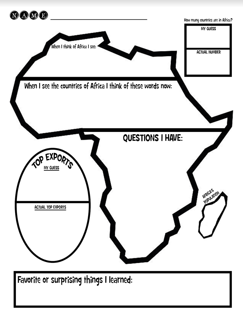 Black History Free Printable Worksheets Black History Free Printable Worksheets