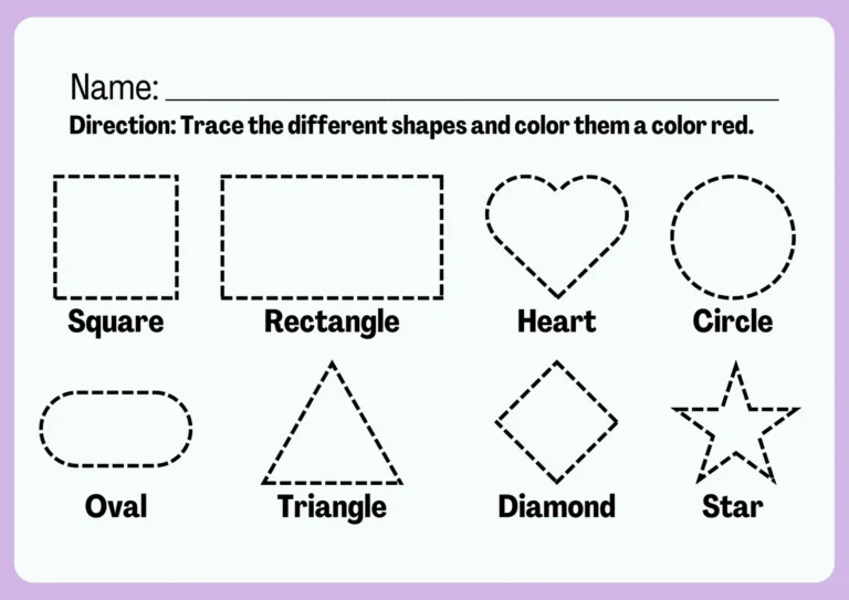 Free Custom Printable Preschool Worksheet Templates Canva