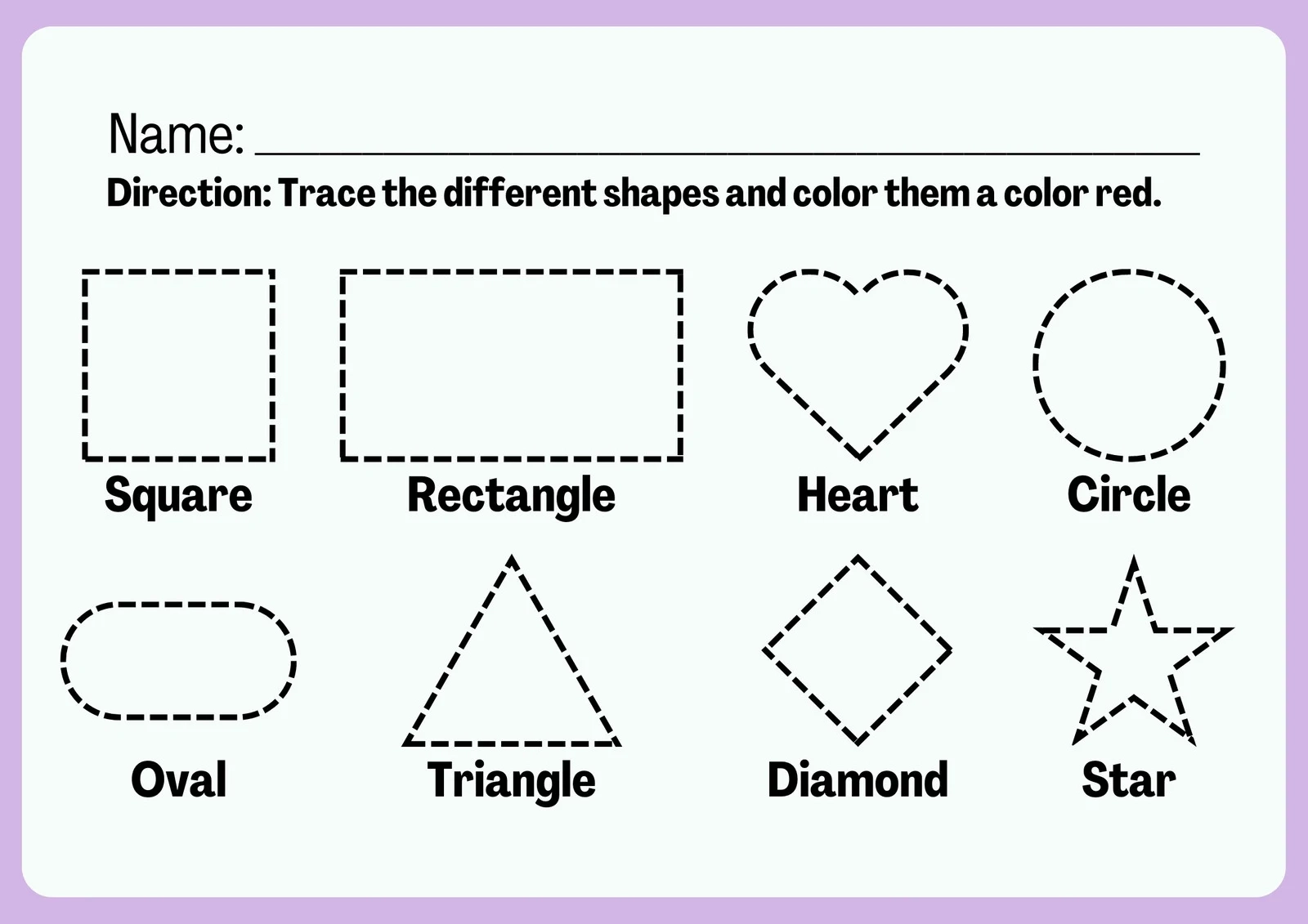 Printable Pre K 3 Worksheets Printable Pre K 3 Worksheets