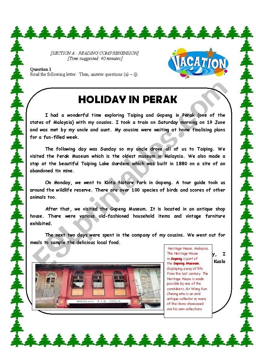 Free Holiday Reading Comprehension Worksheets Free Holiday Reading Comprehension Worksheets