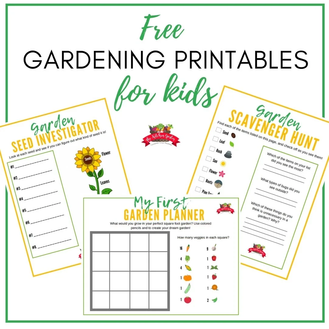 Garden Worksheets Printable Free Garden Worksheets Printable Free