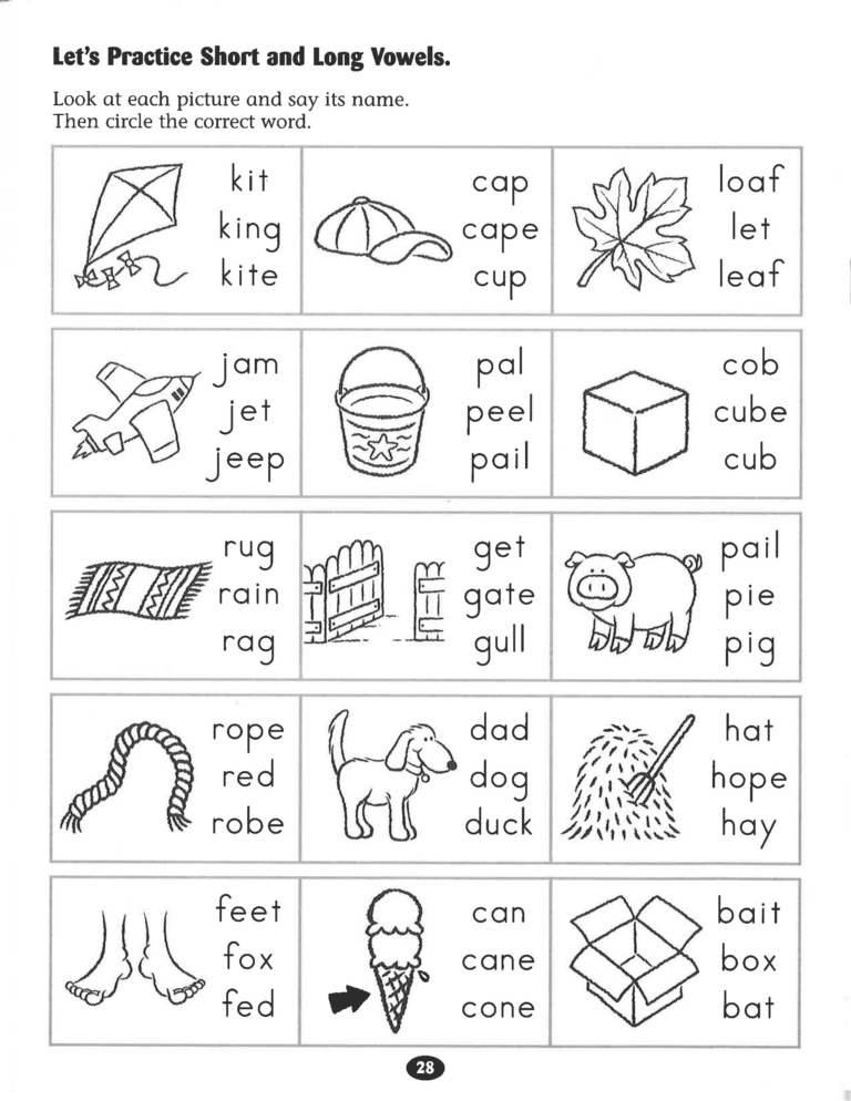 Free Long Vowel Activities Download Free Long Vowel Activities Png Images Free Worksheets On Clipart Library