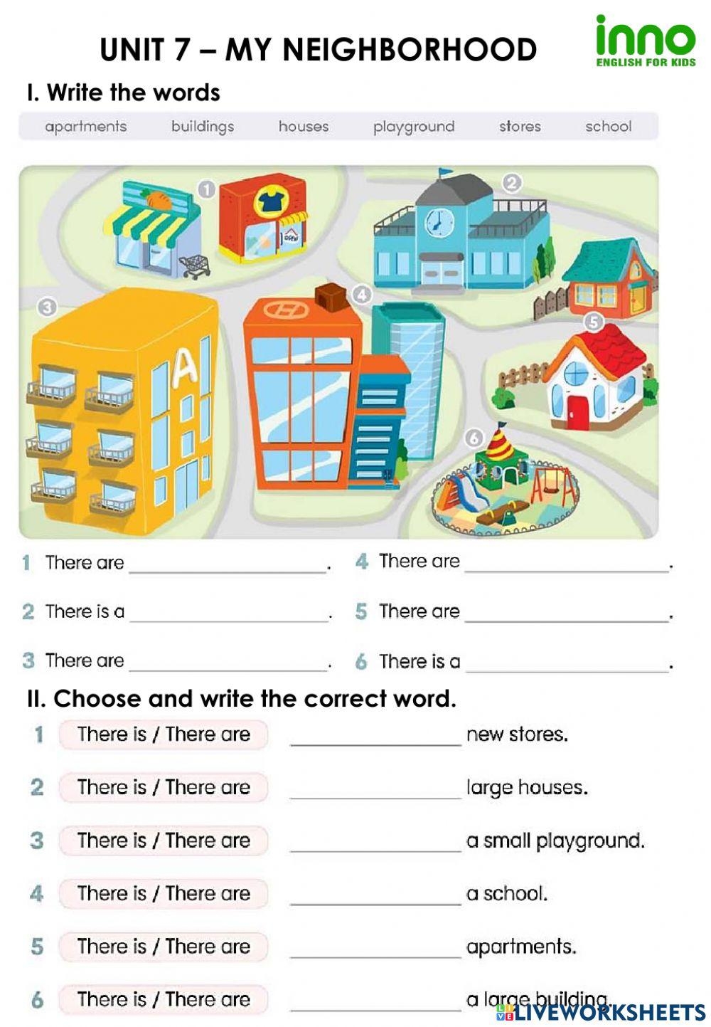 Free Printable Neighborhood Worksheets Free Printable Neighborhood Worksheets