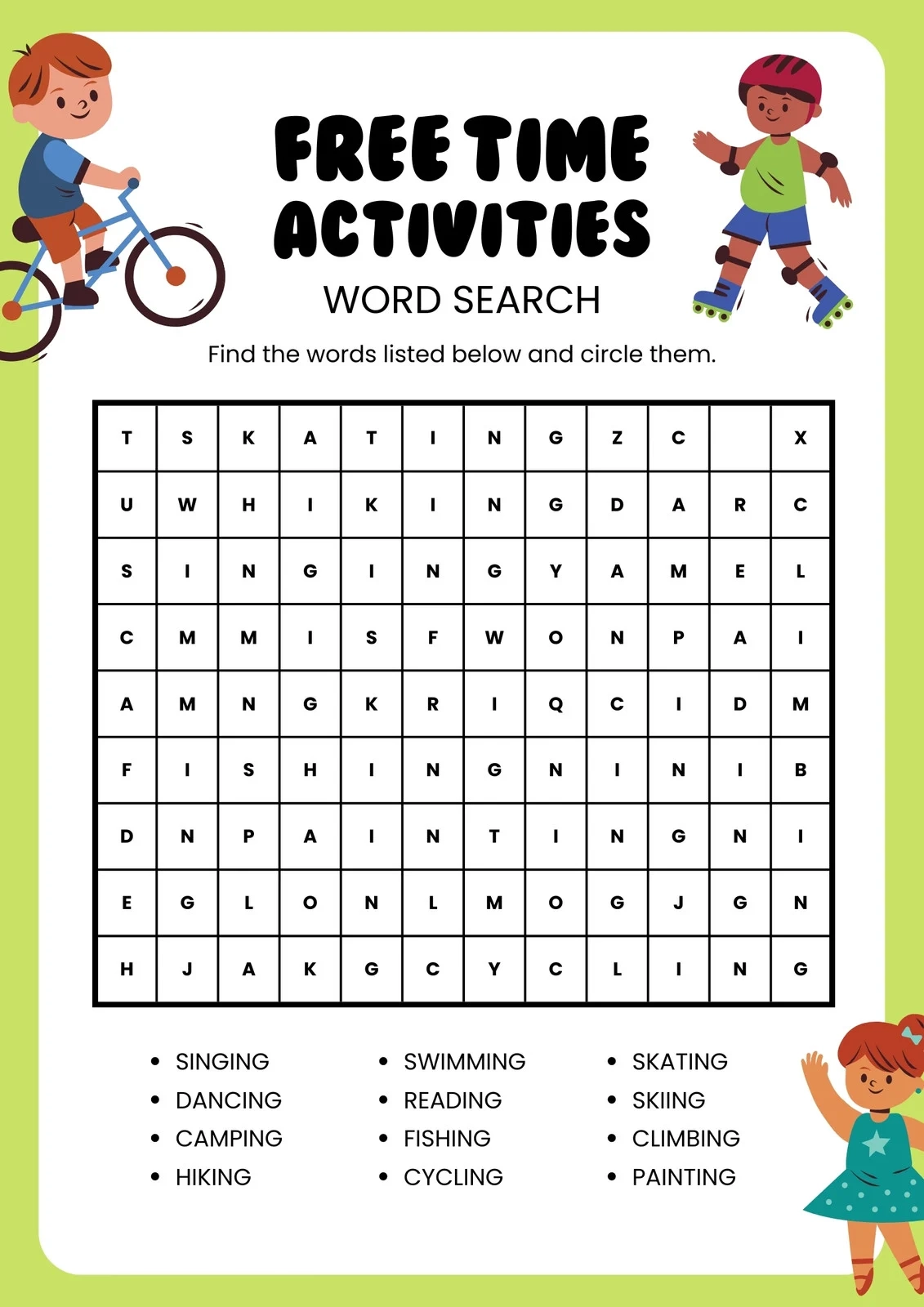 English Worksheets Free Printable English Worksheets Free Printable