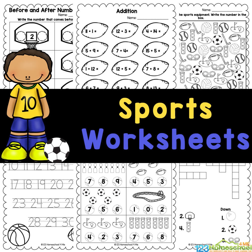4th Grade Free Printable Sports Worksheets 4th Grade Free Printable Sports Worksheets