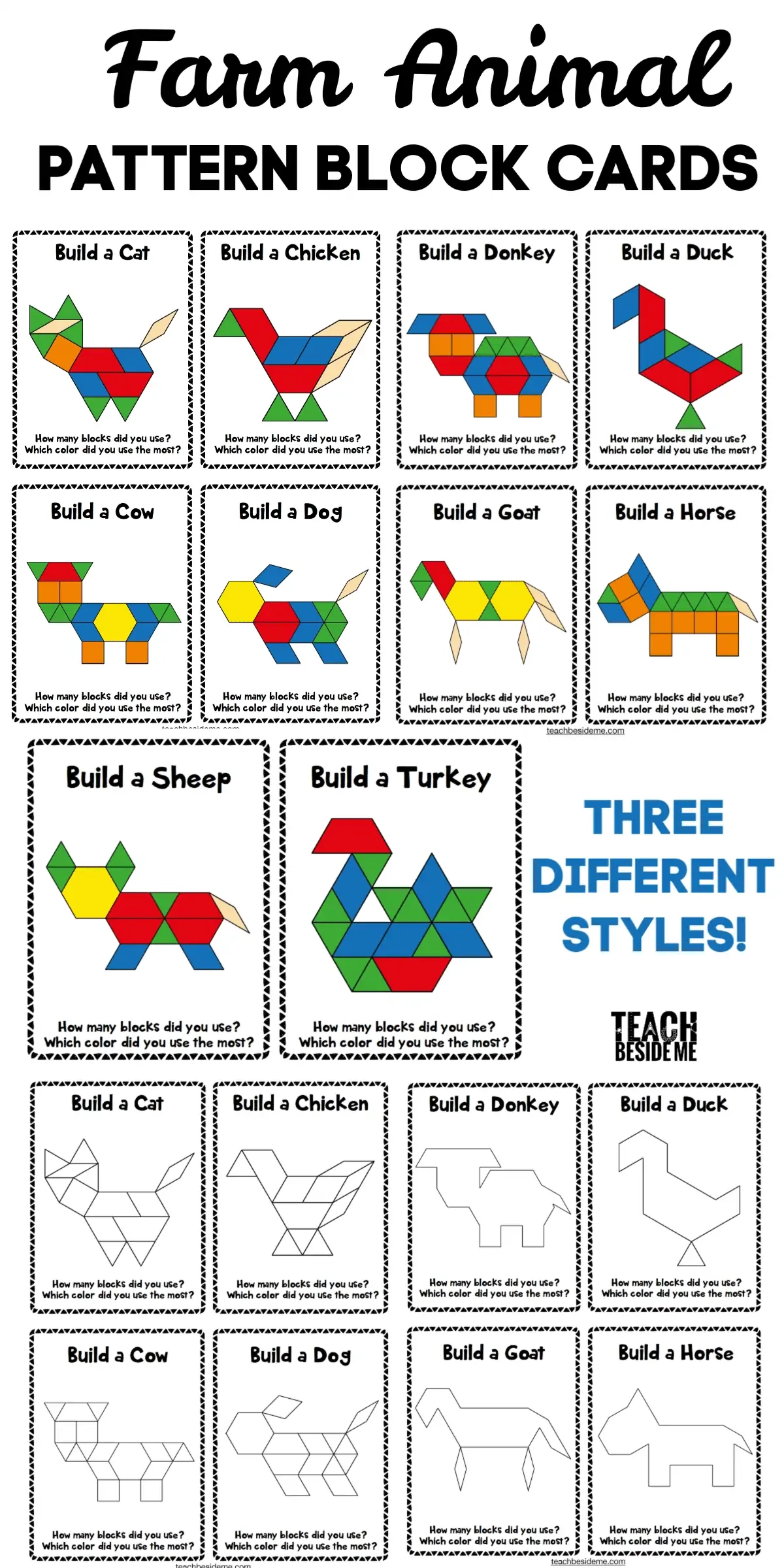 Free Printable Tangram Worksheets