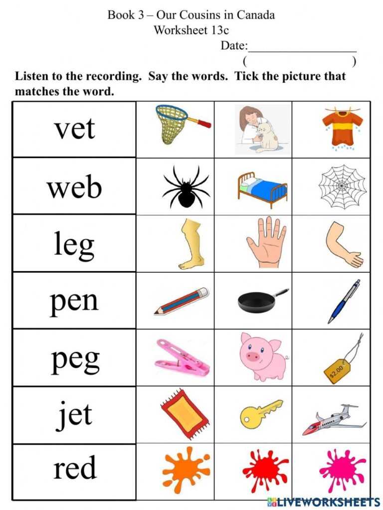 Free Short E Cvc Words Worksheet Download Free Short E Cvc Words Worksheet Png Images Free Worksheets On Clipart Library